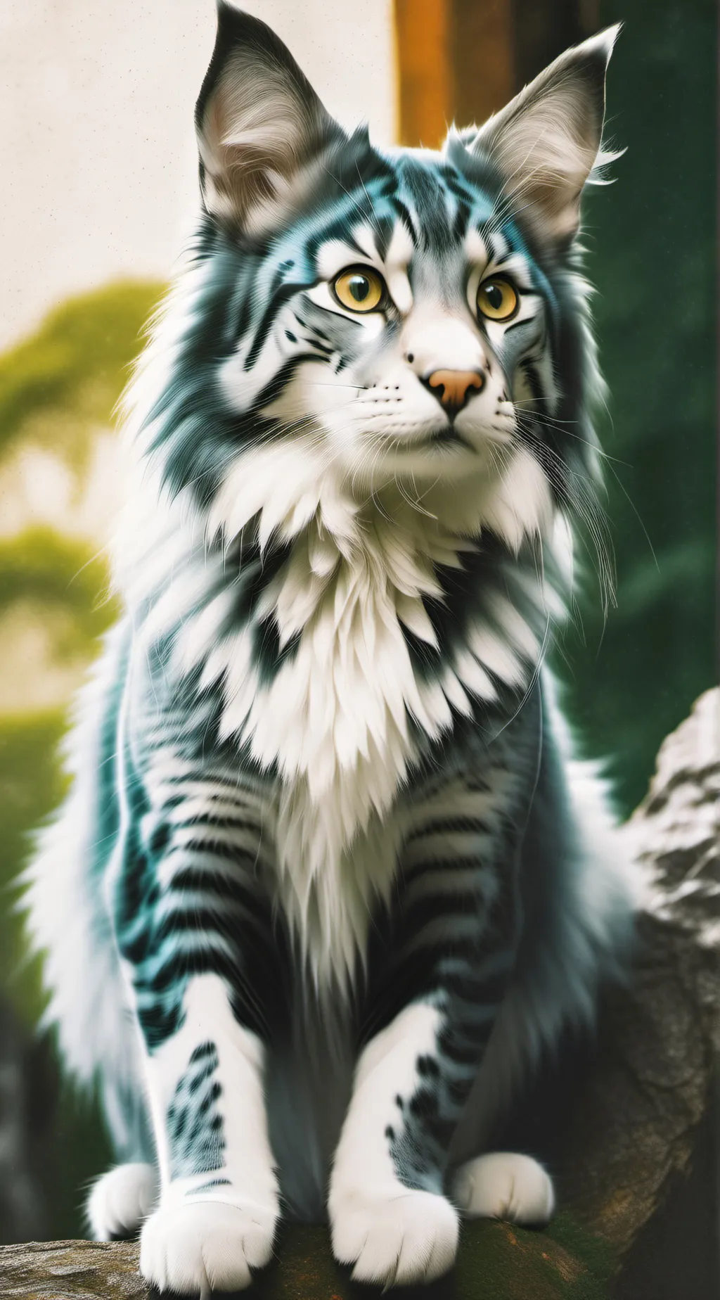ai character: gato  background