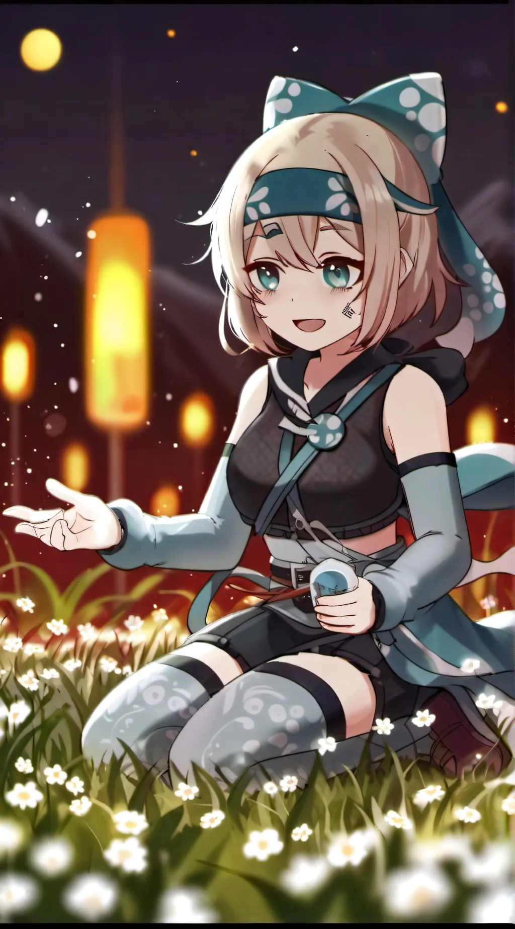 ai character: abby (striper) background