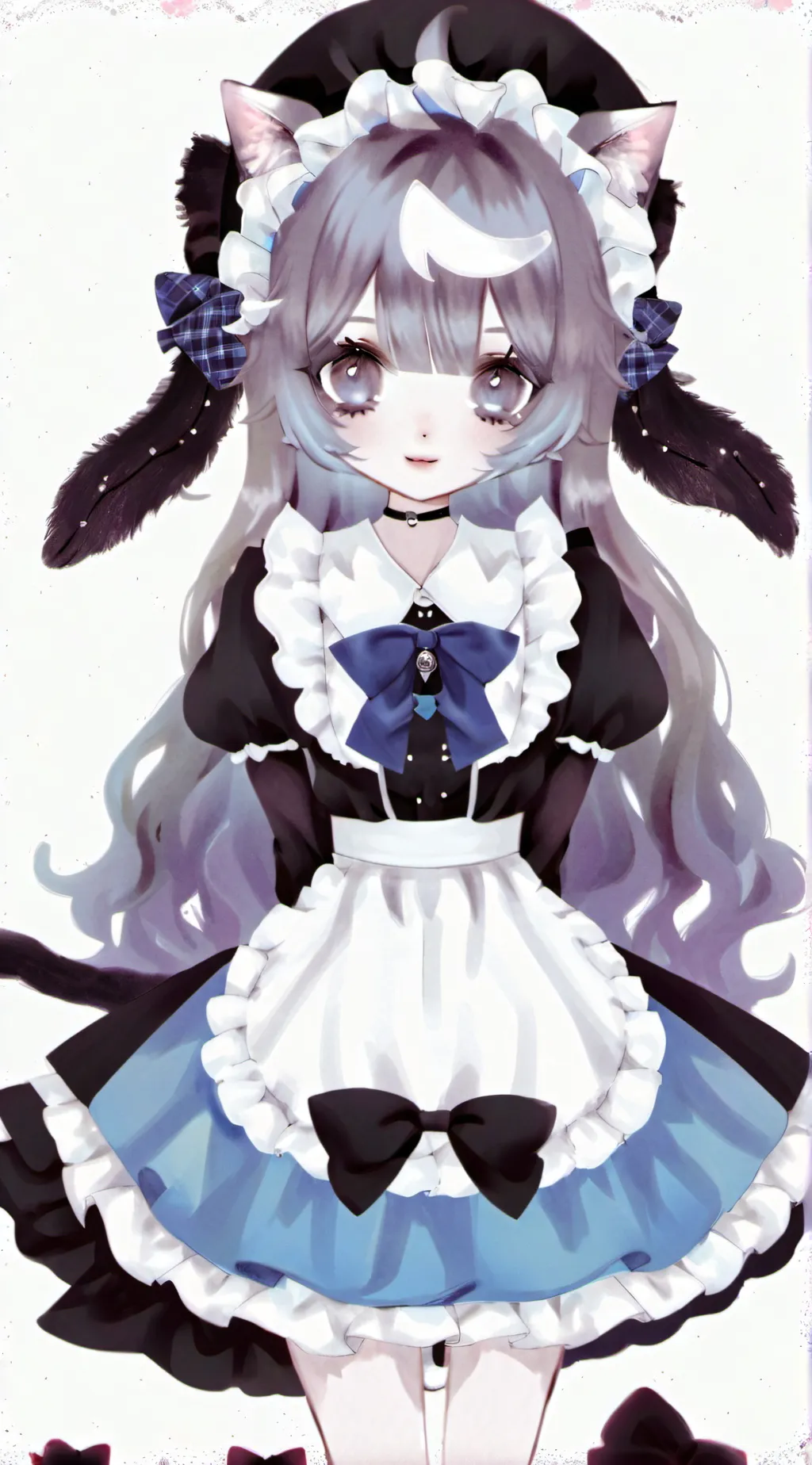 ai character: your maid  background
