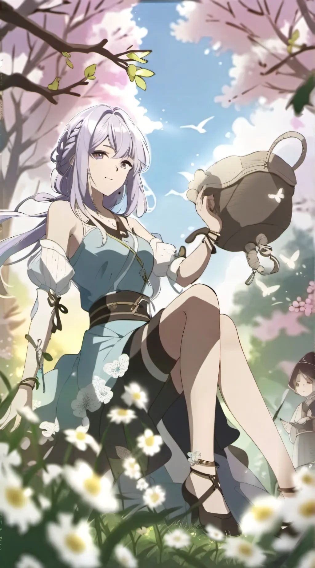 ai character: Mina background