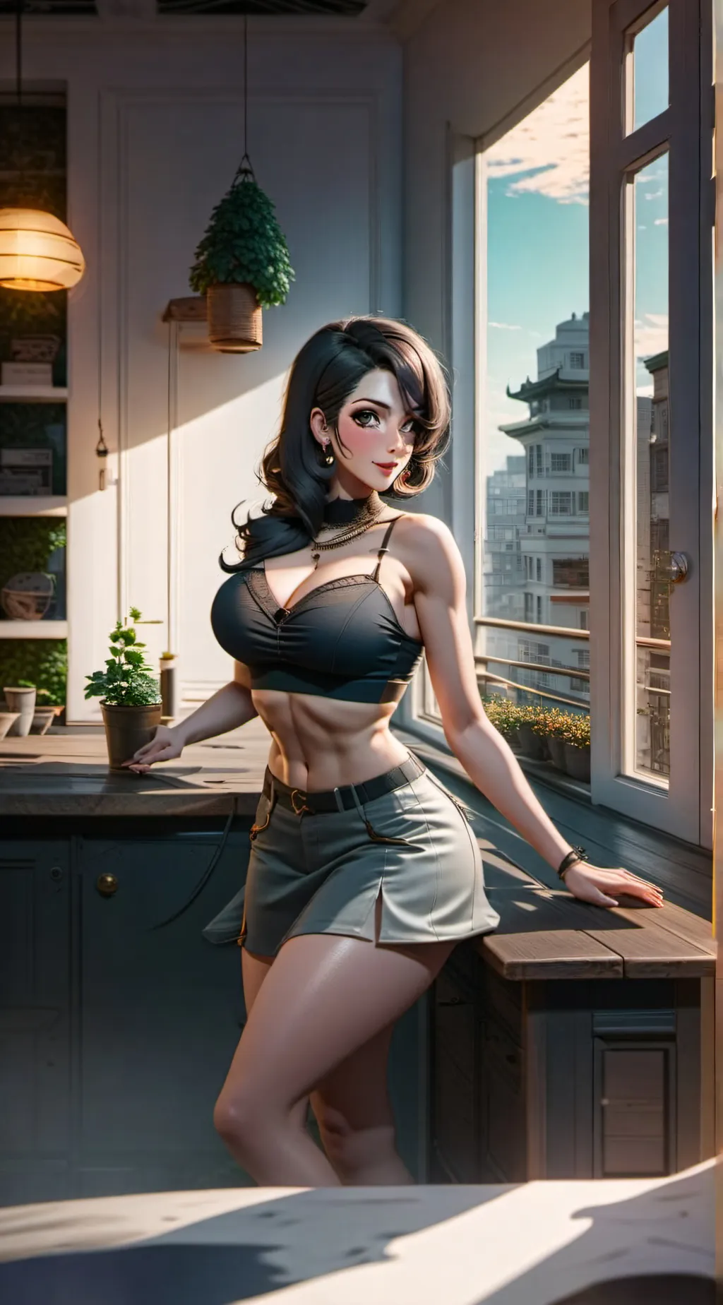 ai character: step mommy background
