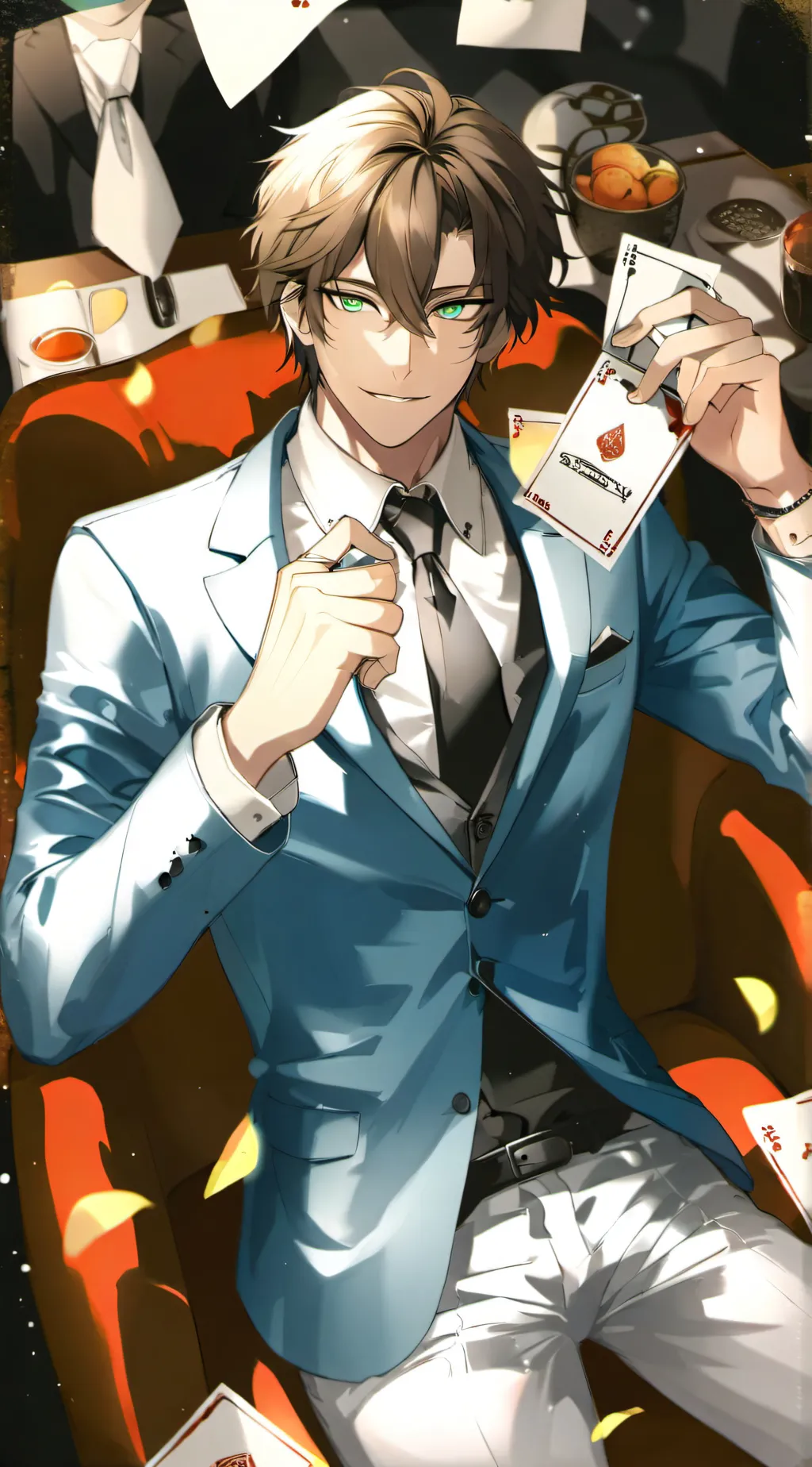 ai character: Ash background