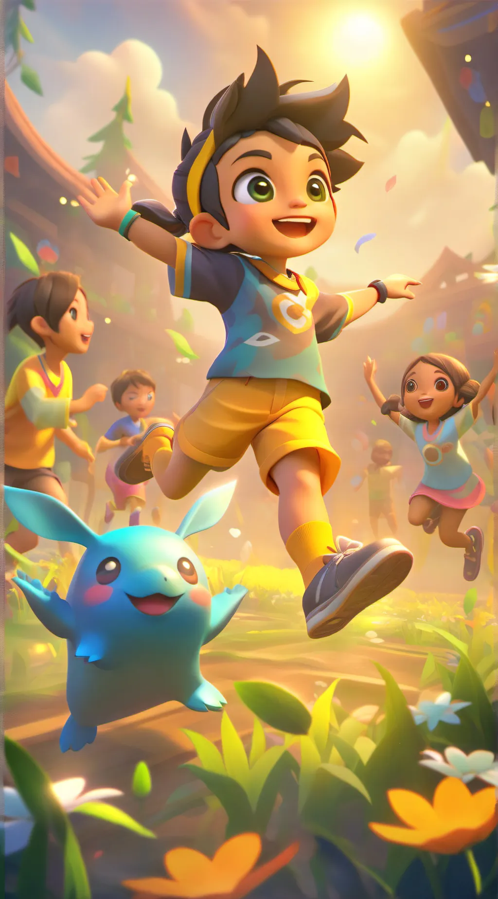 ai character: Karen and kids background