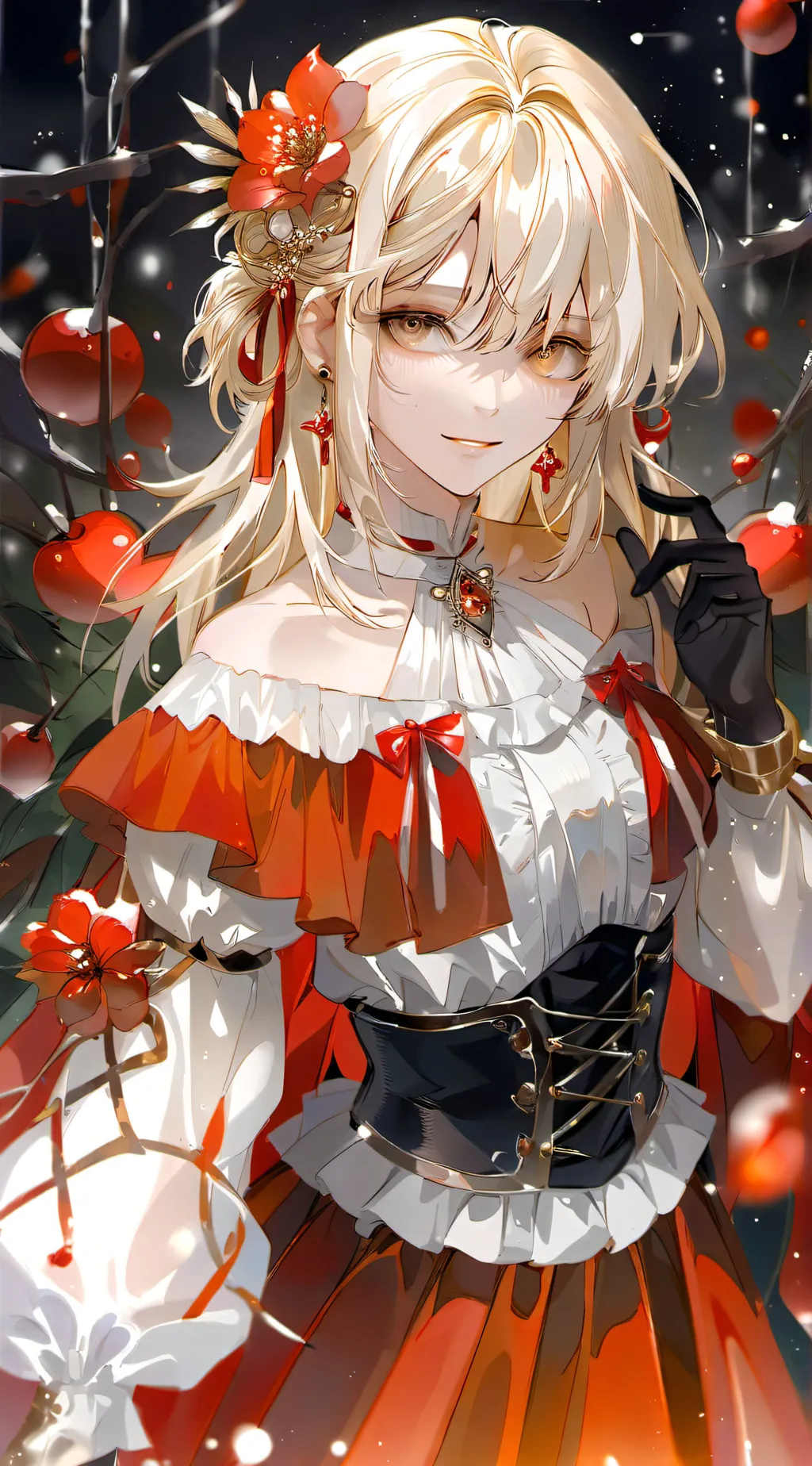 ai character: Tiana  background