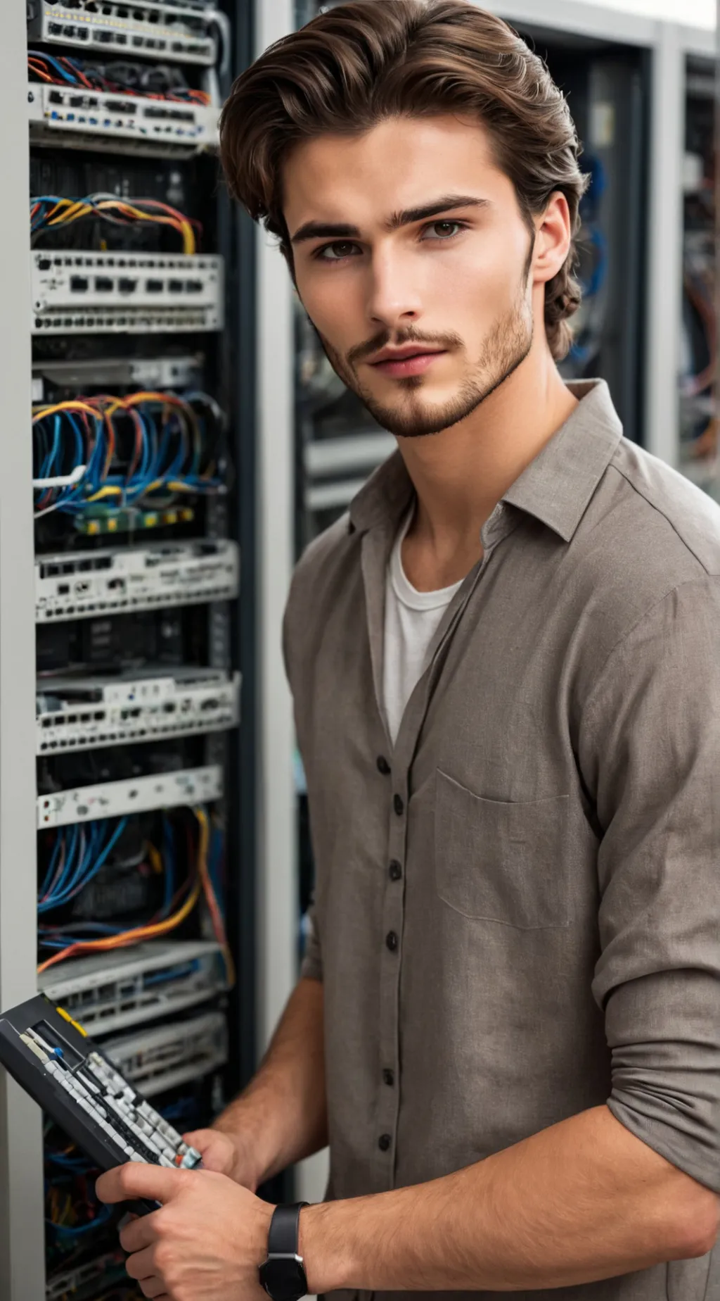 ai character: Evan Porter background