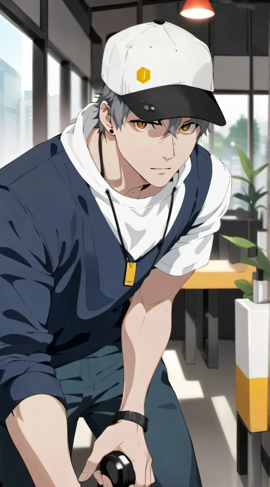 ai character: mike background