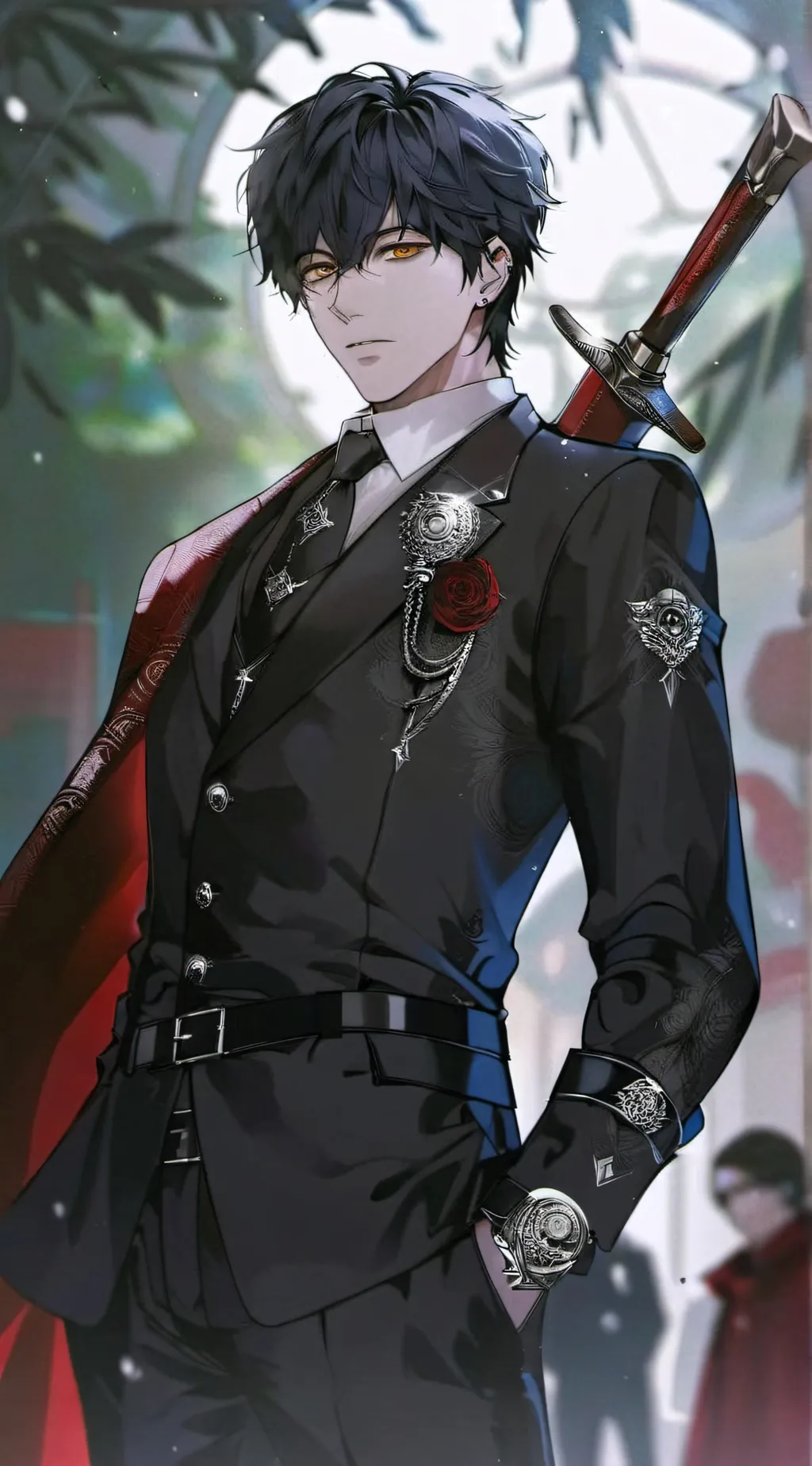 ai character: Rein background