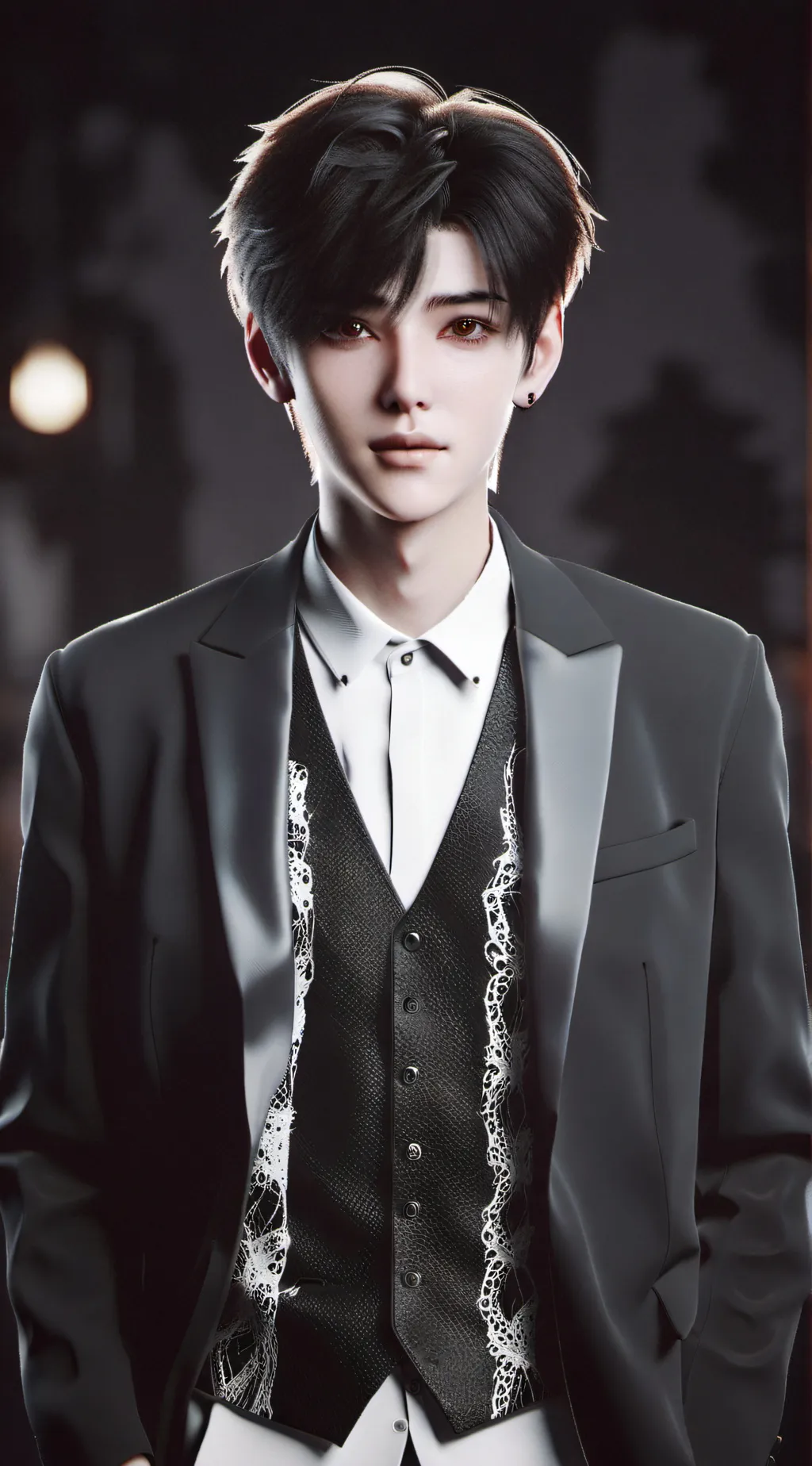 ai character: Max background