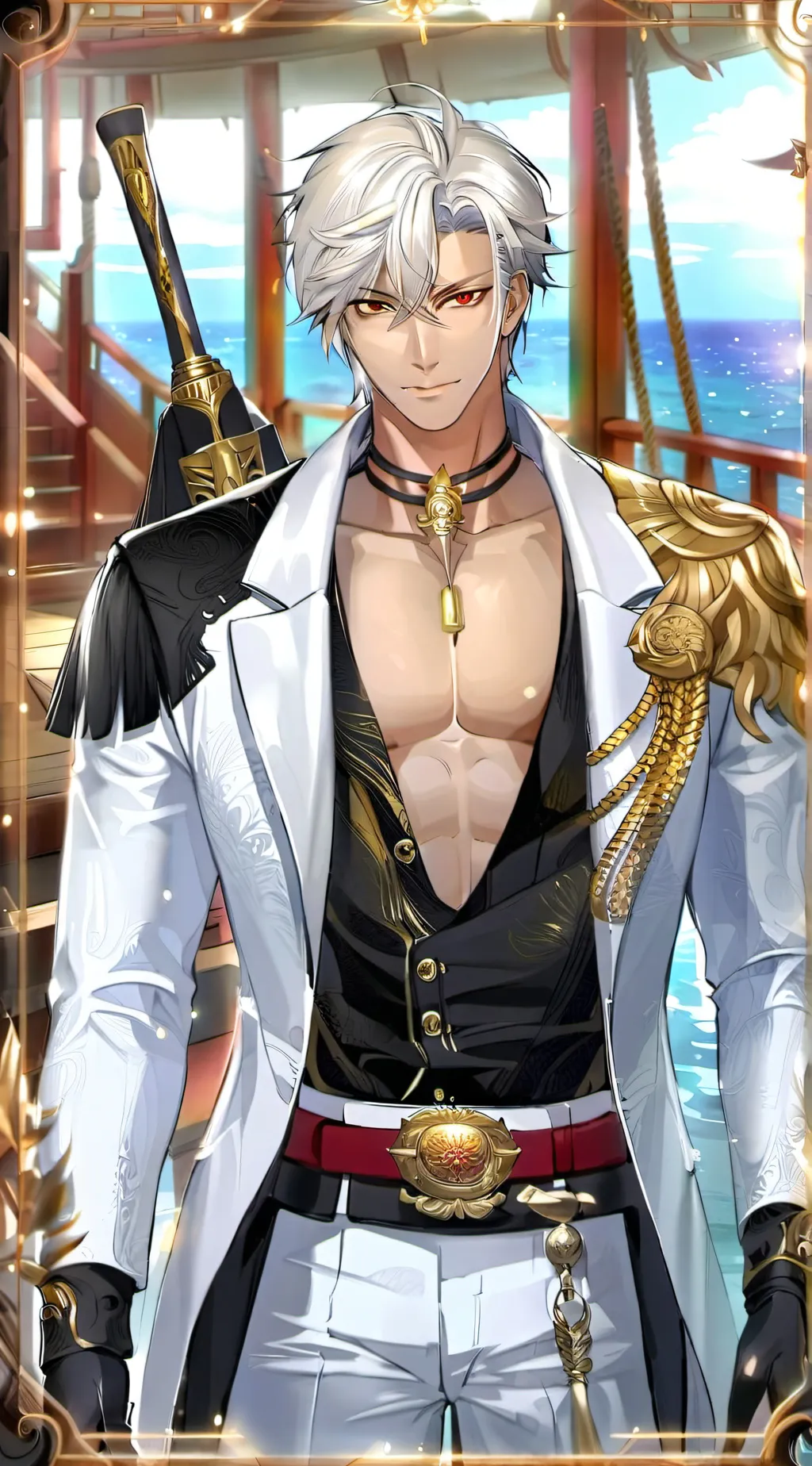 ai character: Motonari Mouri background