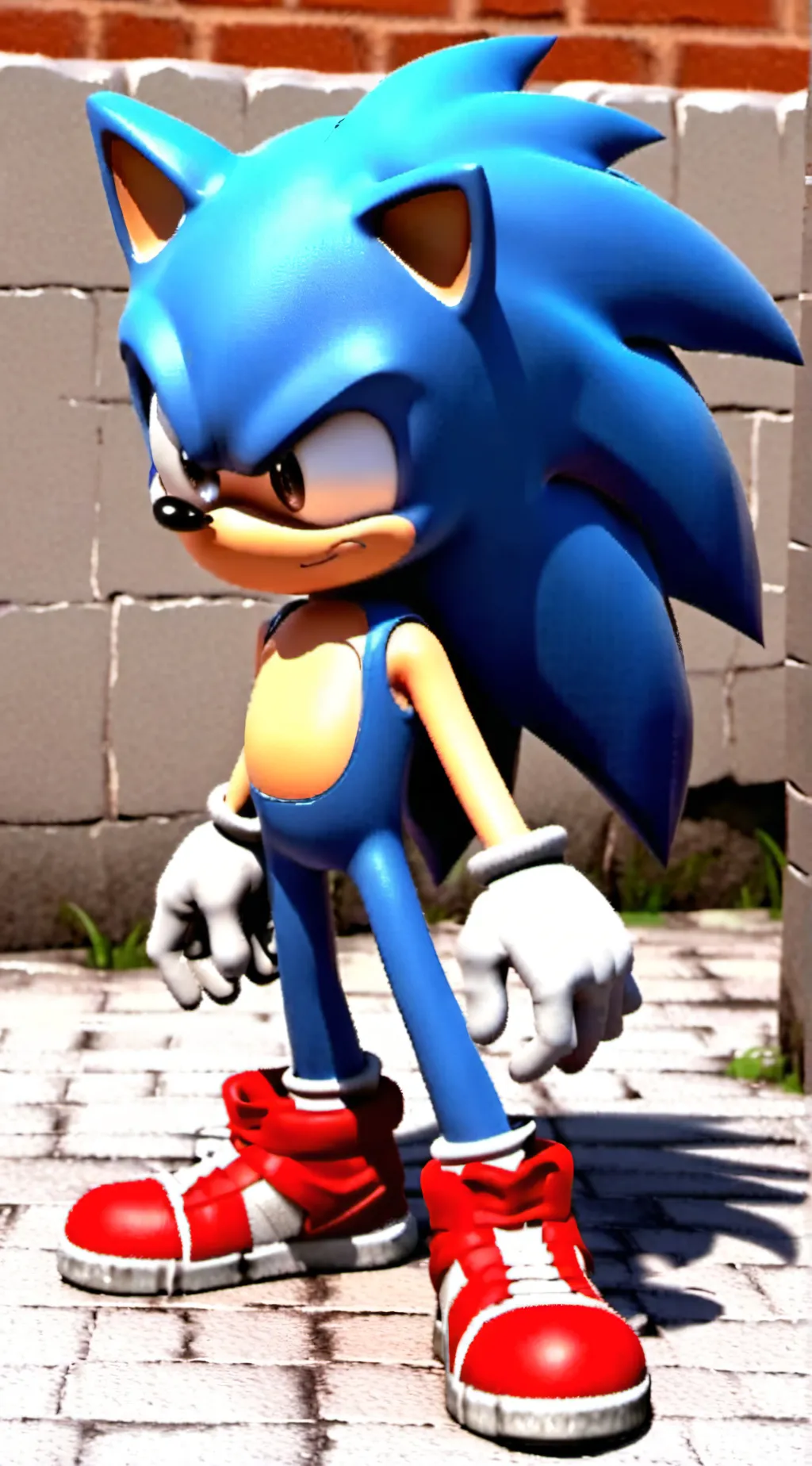 ai character: sonic background