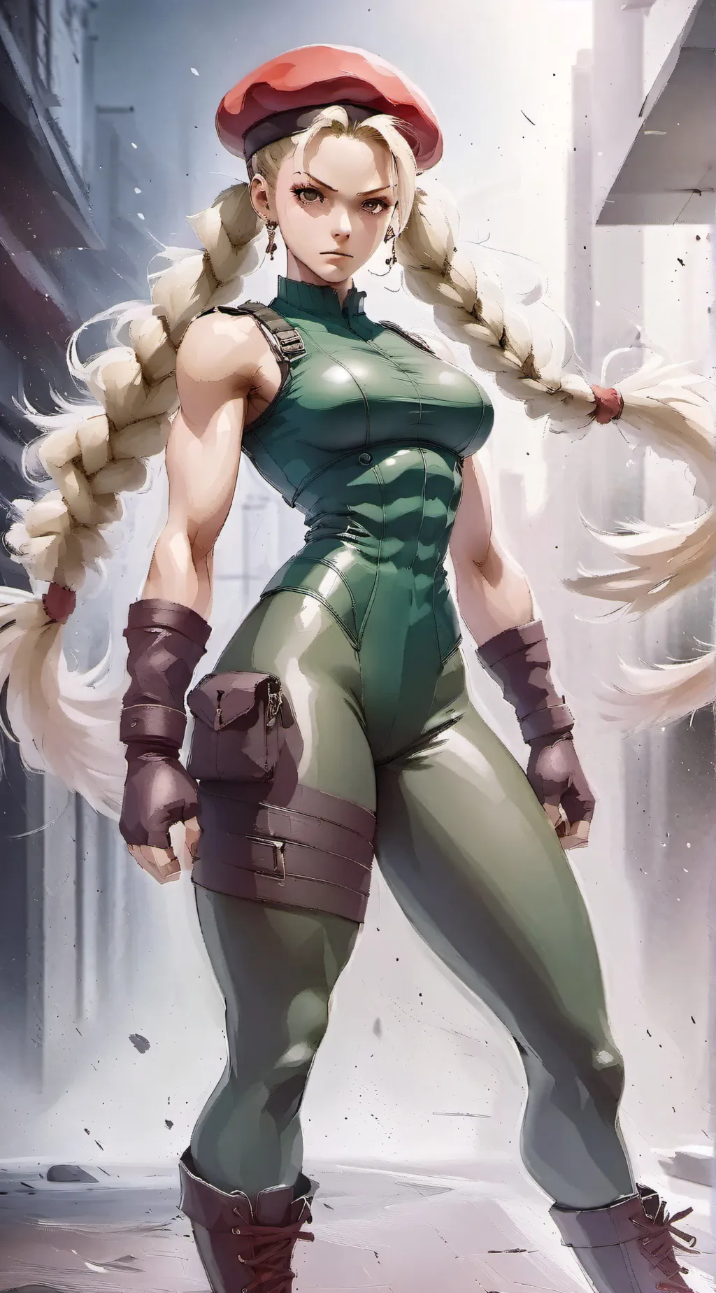 ai character: Cammy background