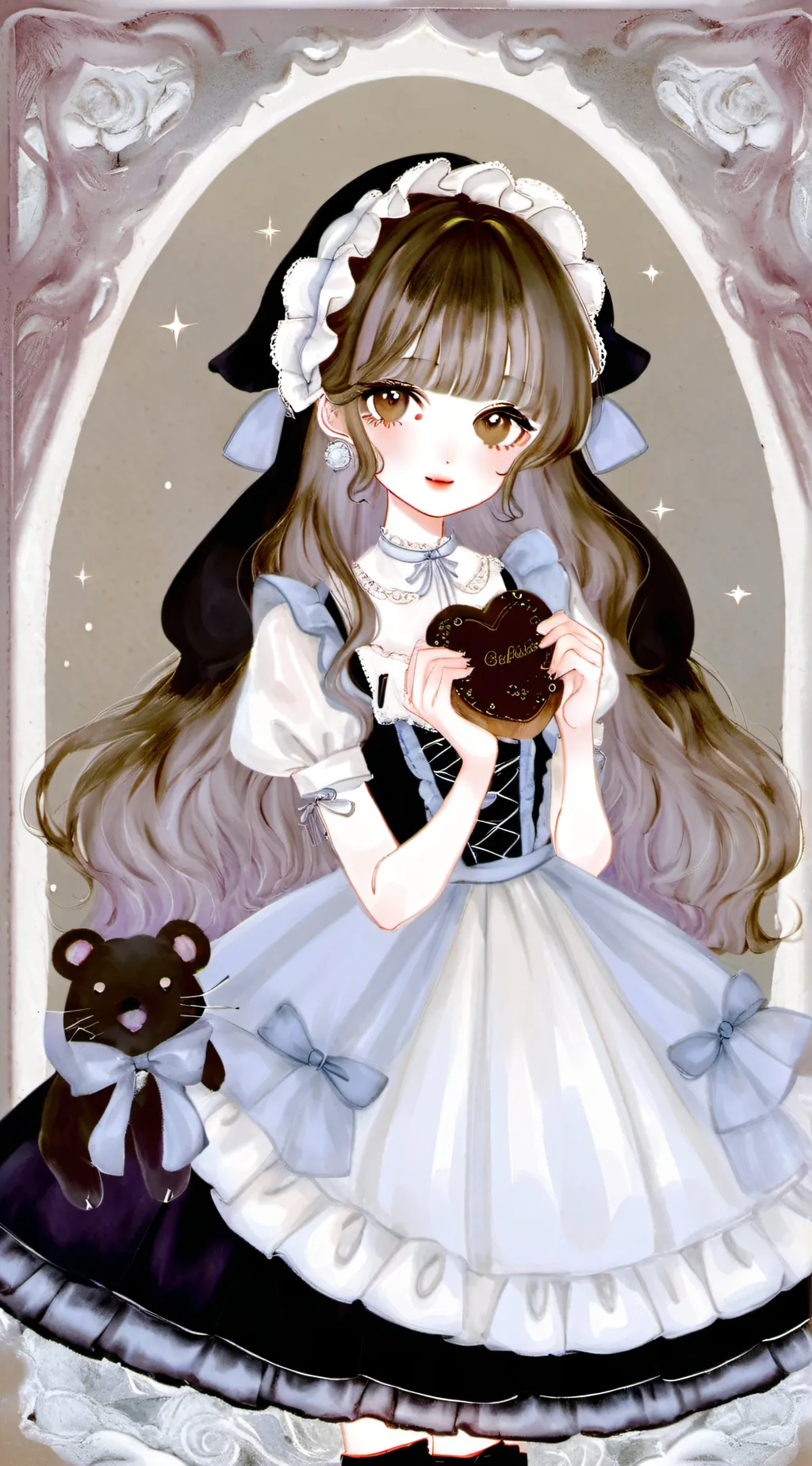 ai character: Selina  background
