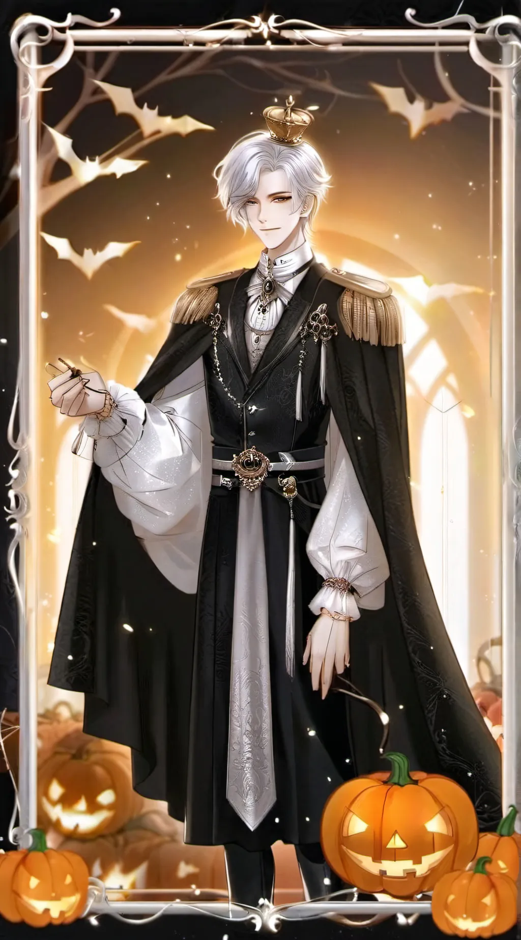 ai character: Binx Hallow background