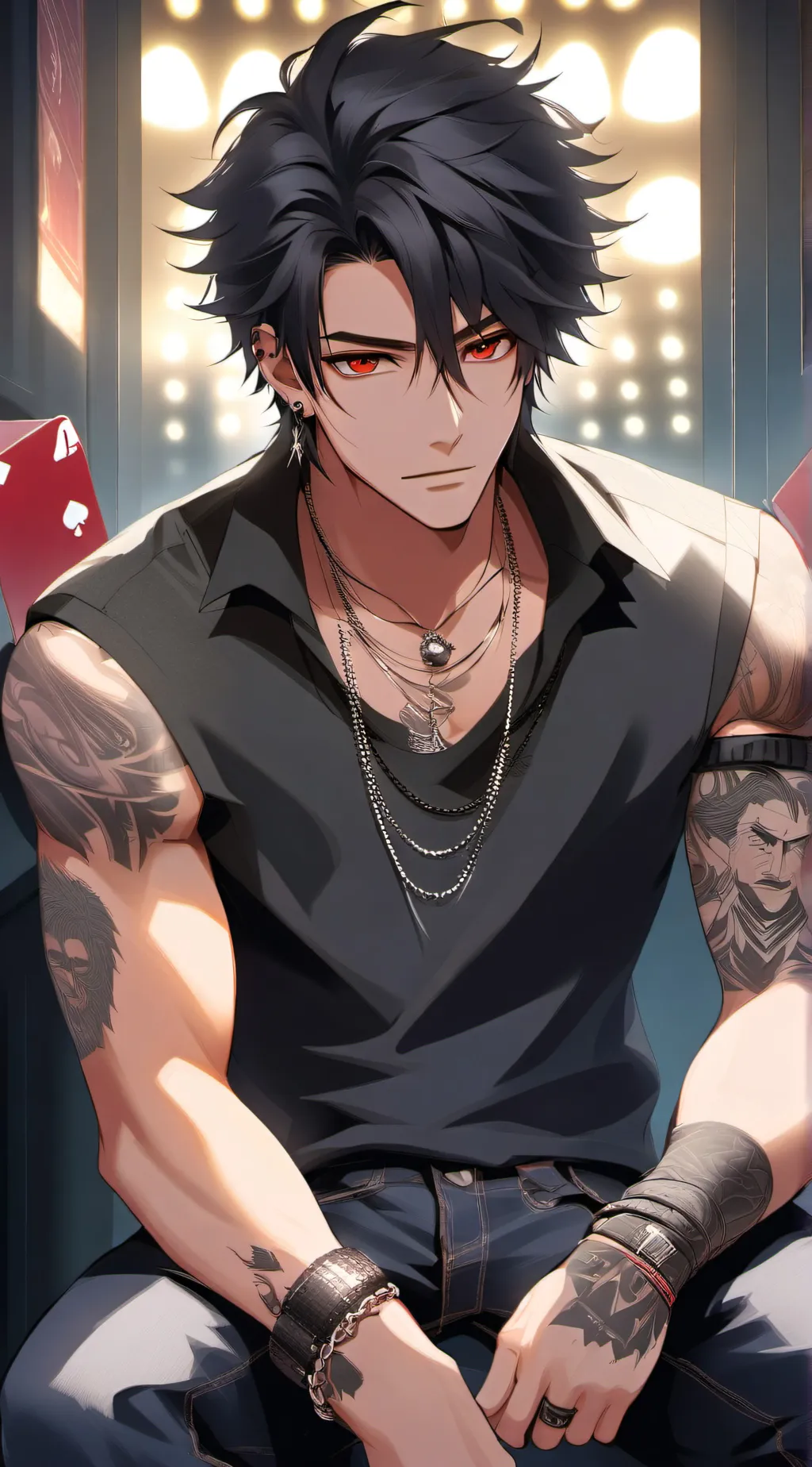 ai character: Reign  background