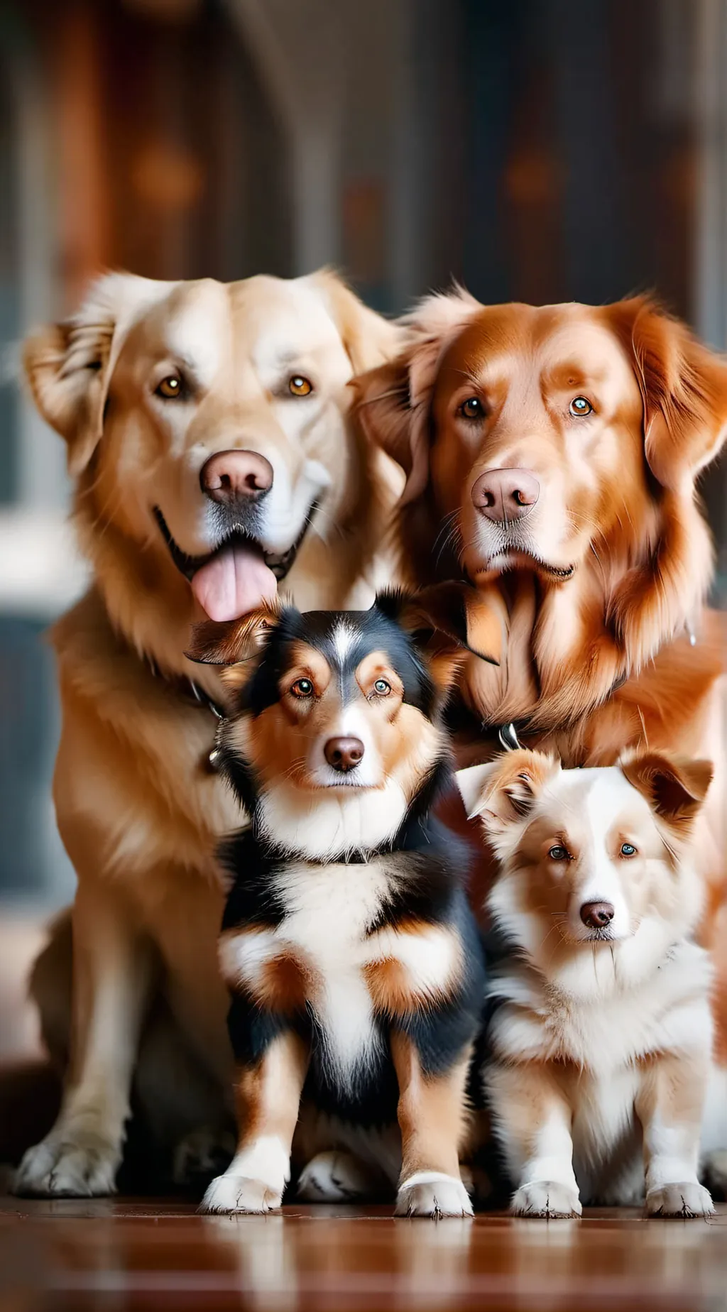 ai character: dog family background