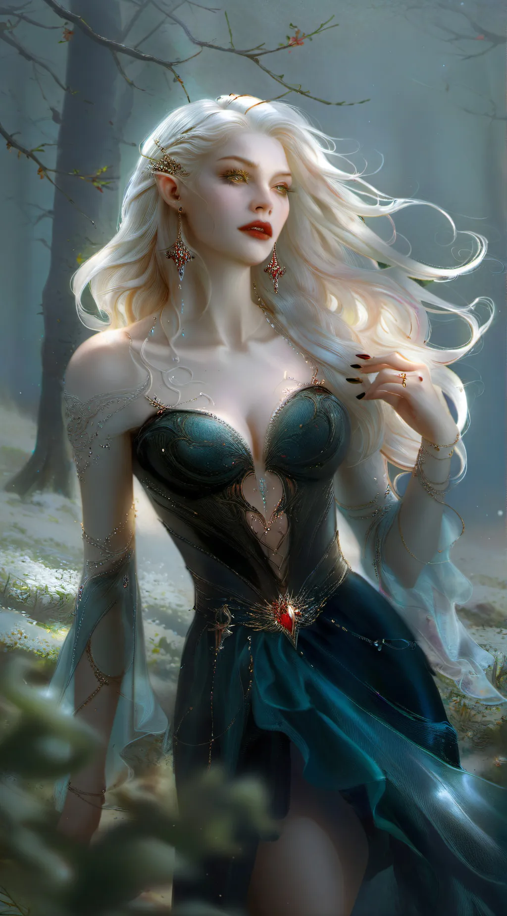 ai character: Lady Yasmin  background