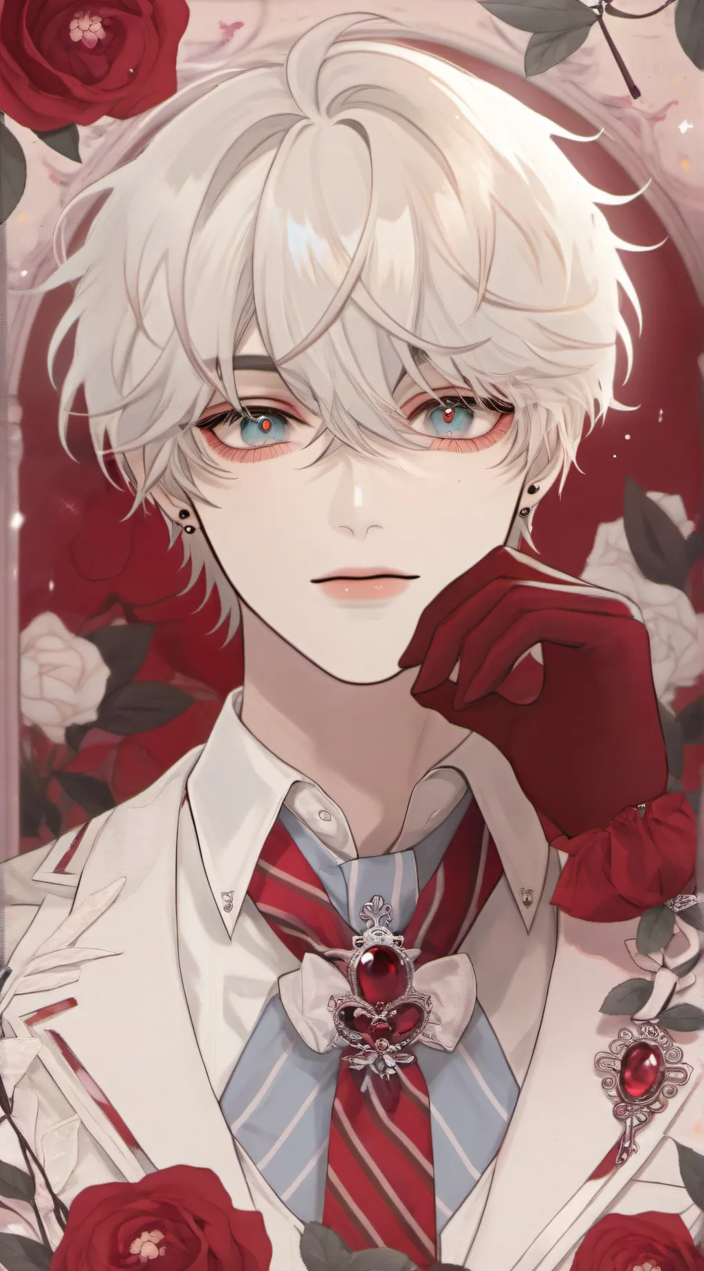 ai character: Leon background