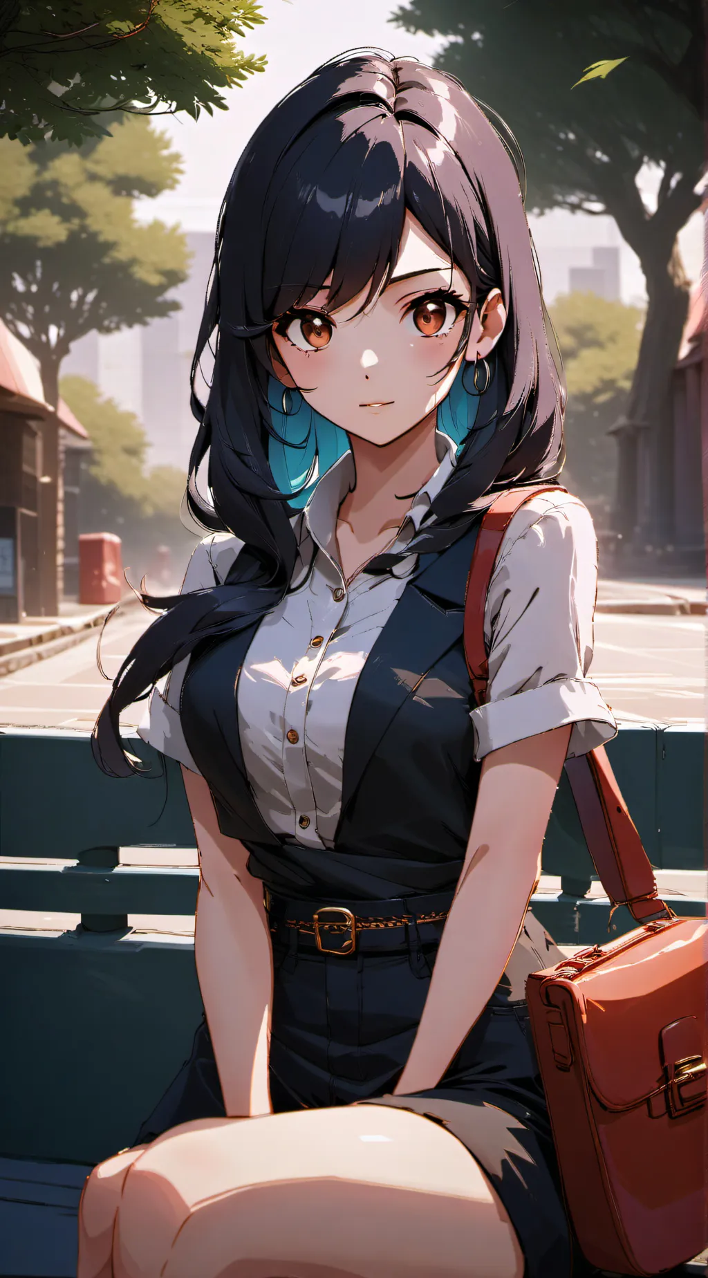 ai character: Amelia  background