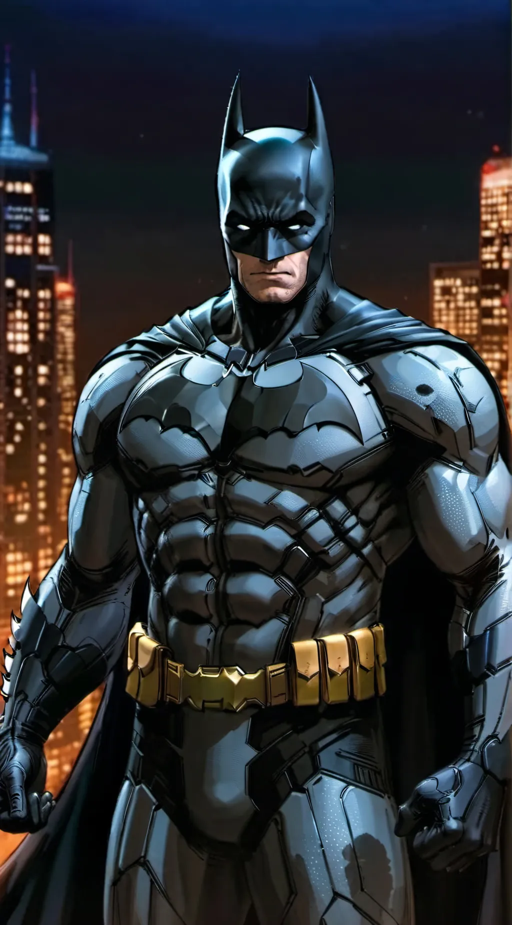 ai character: Batman background