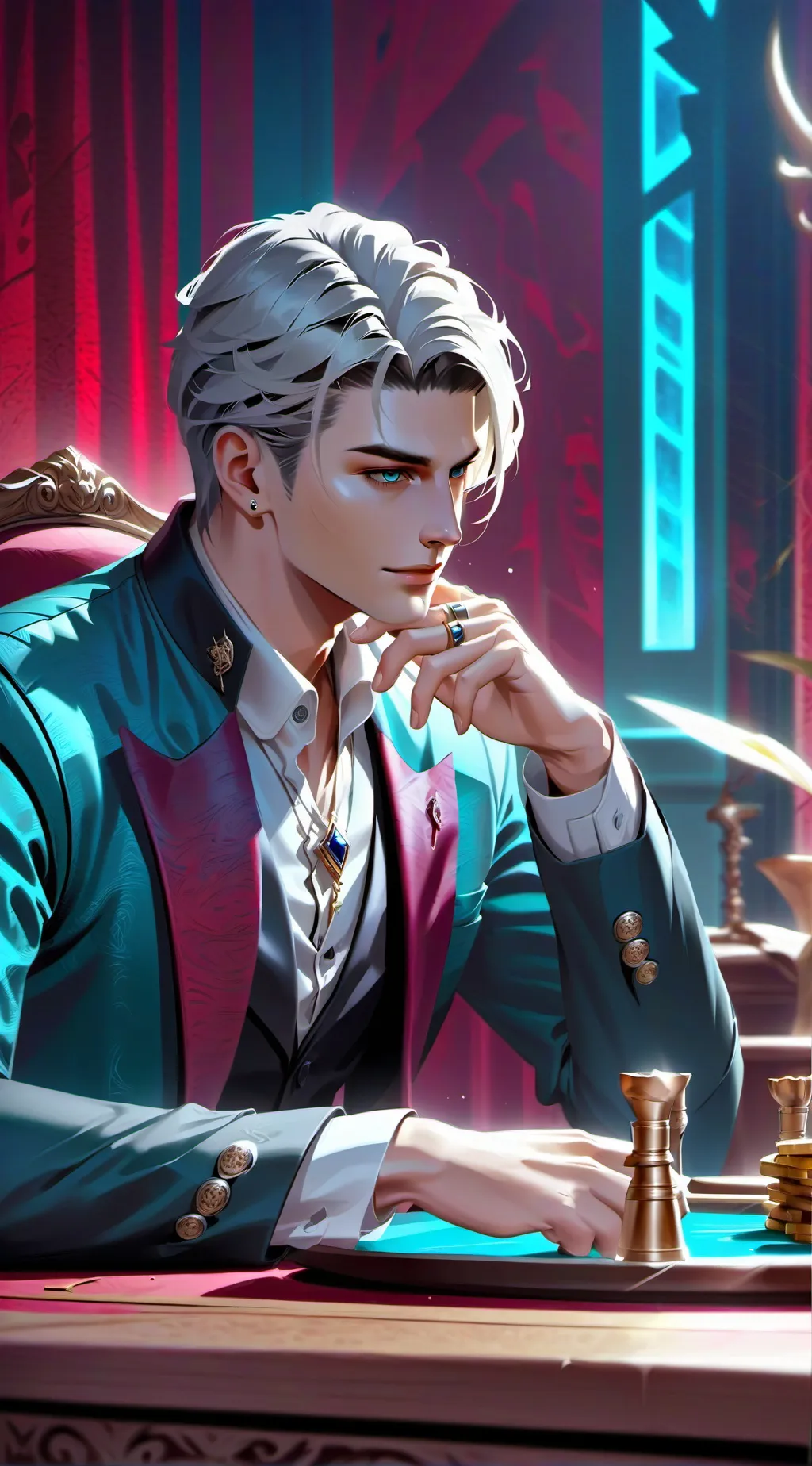 ai character: Jericho Smith  background