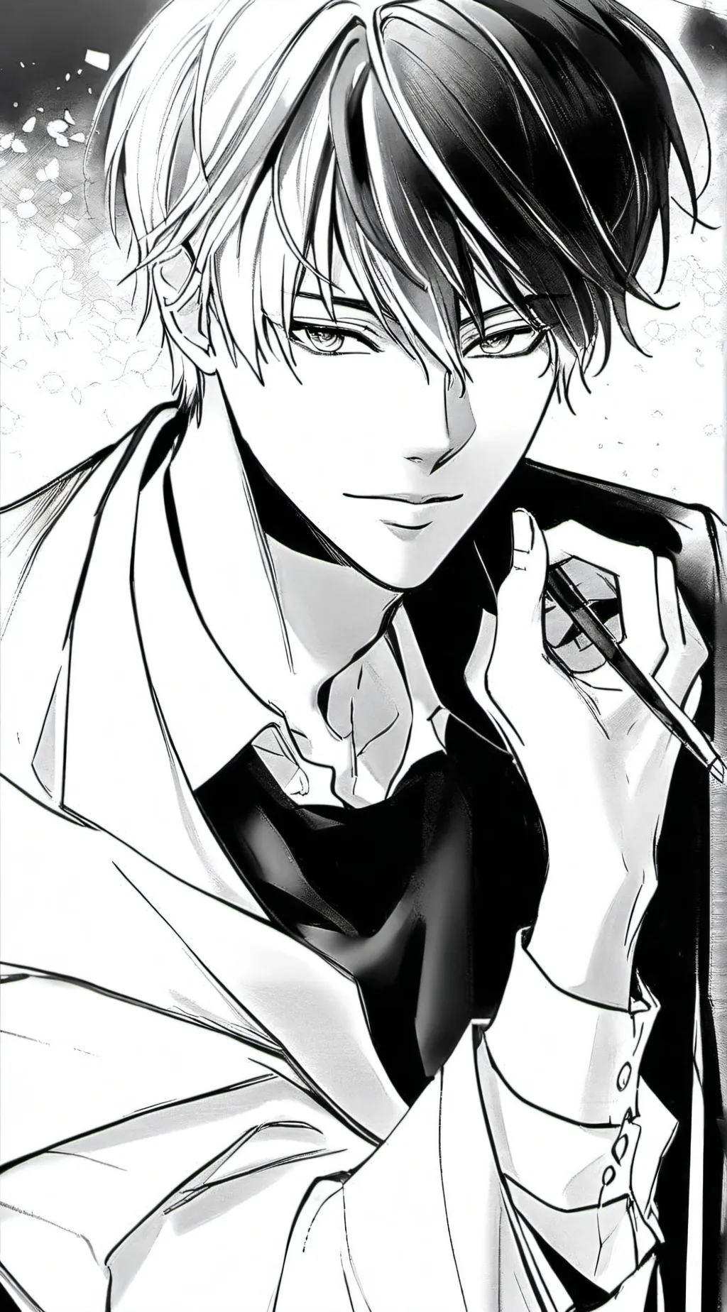 ai character: Leo  background