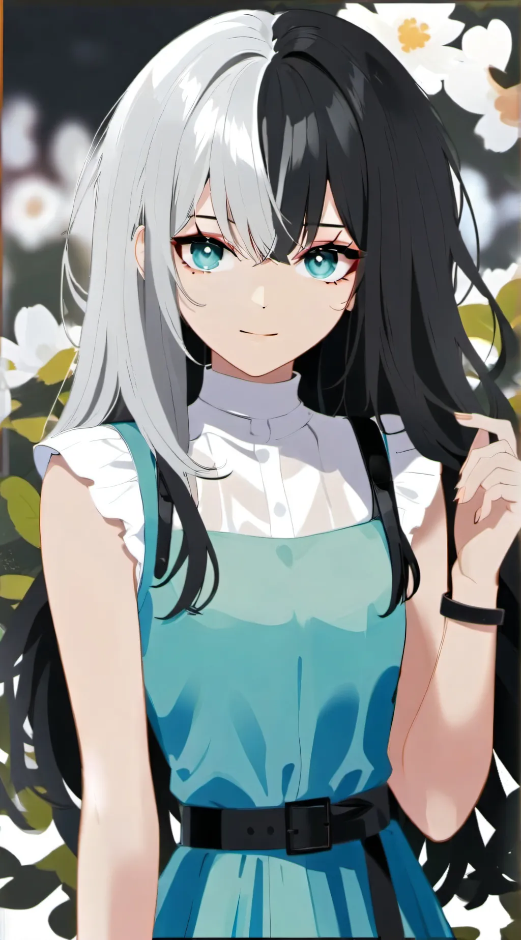 ai character: 𝓁𝑒ℴ background