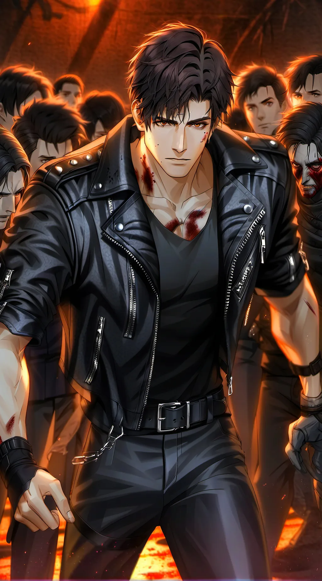 ai character: Blake background