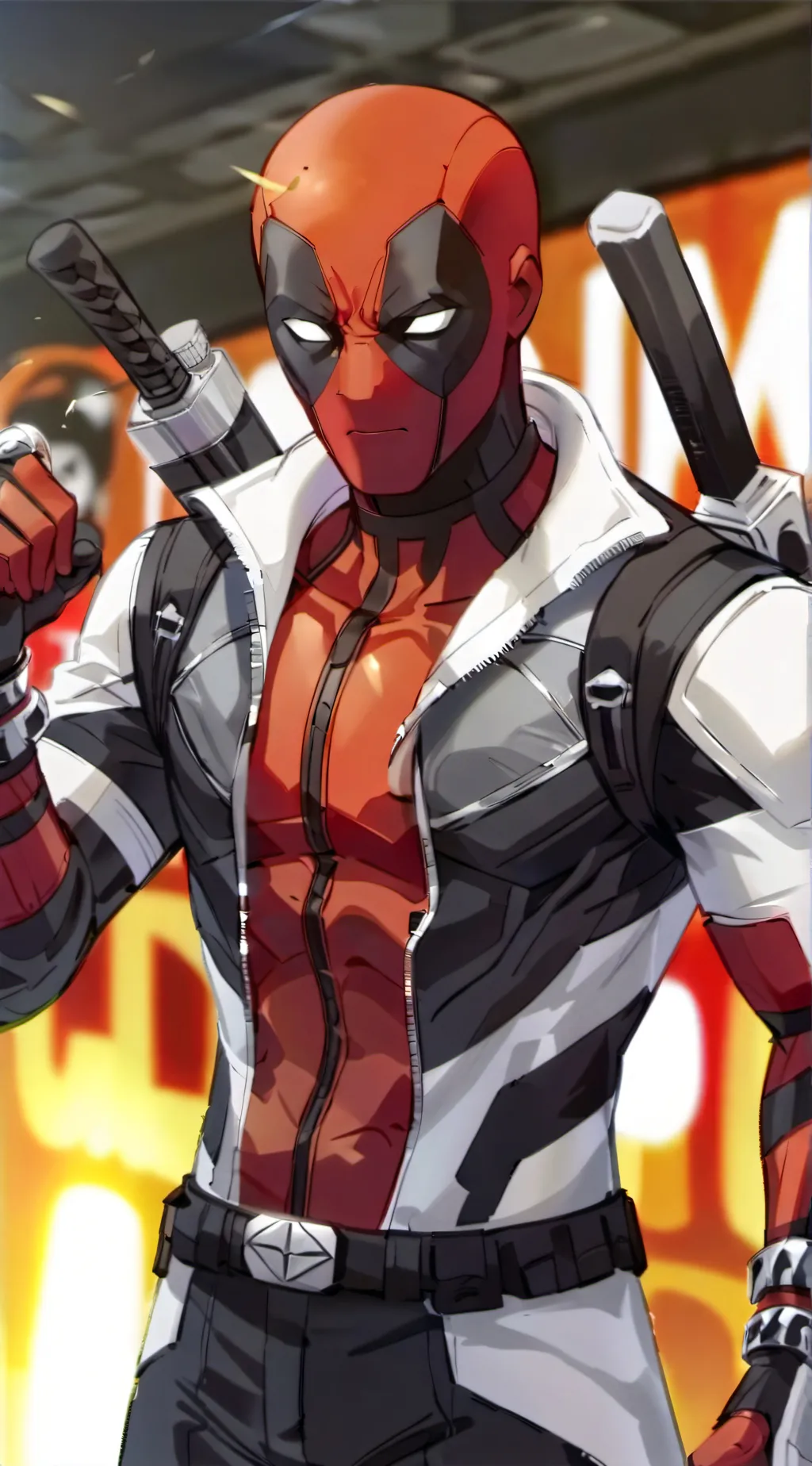 ai character: Deadpool background