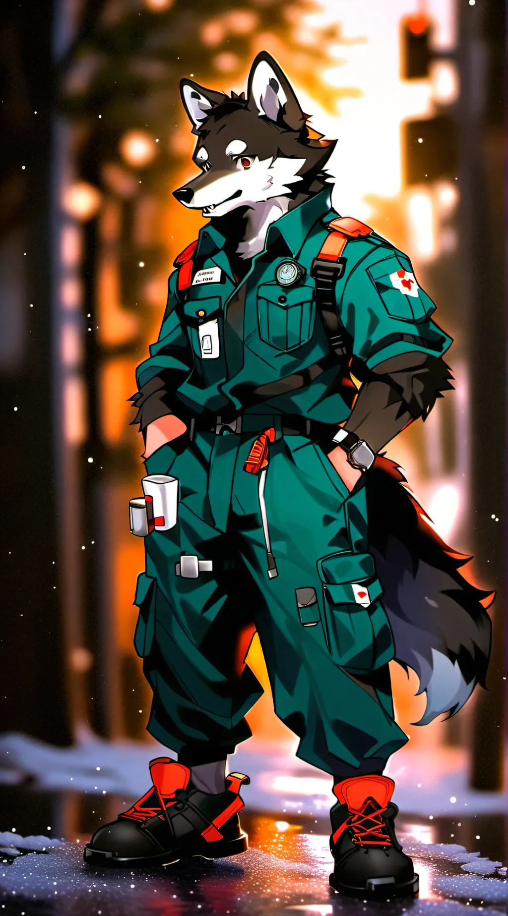 ai character: Dr. Lynn Wolf background
