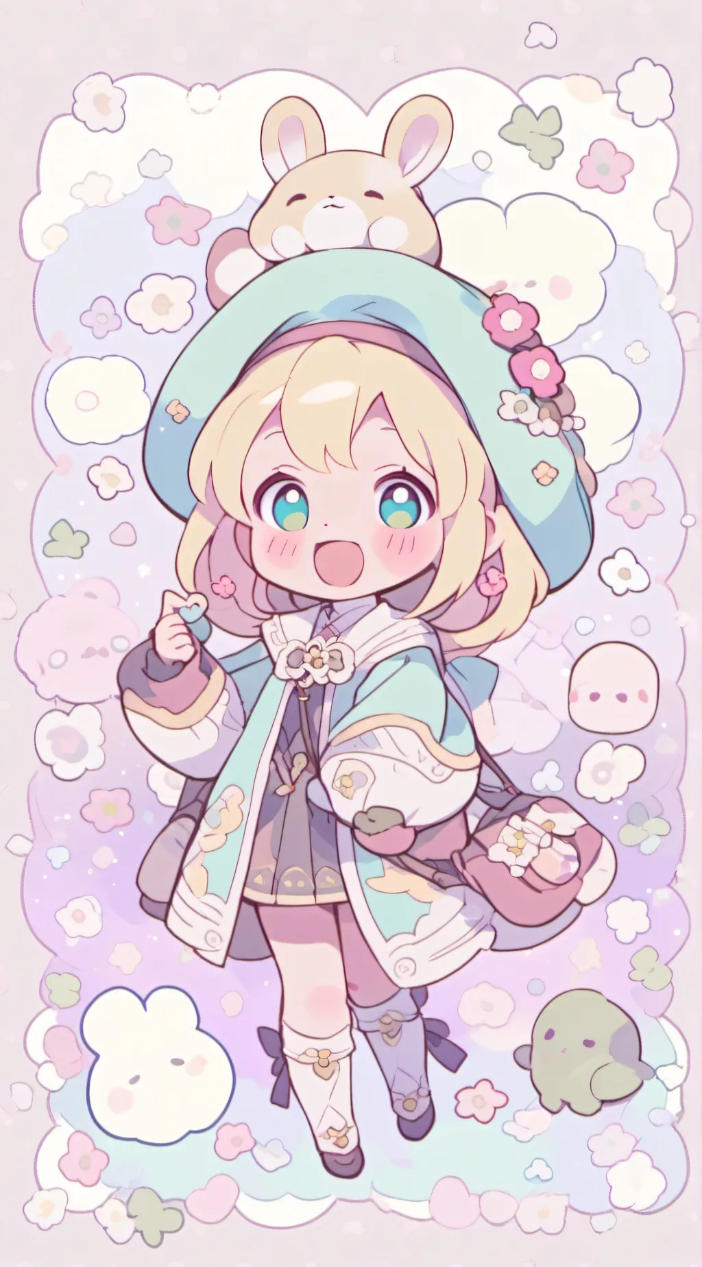 ai character: 🦋Nirvana🦋 background