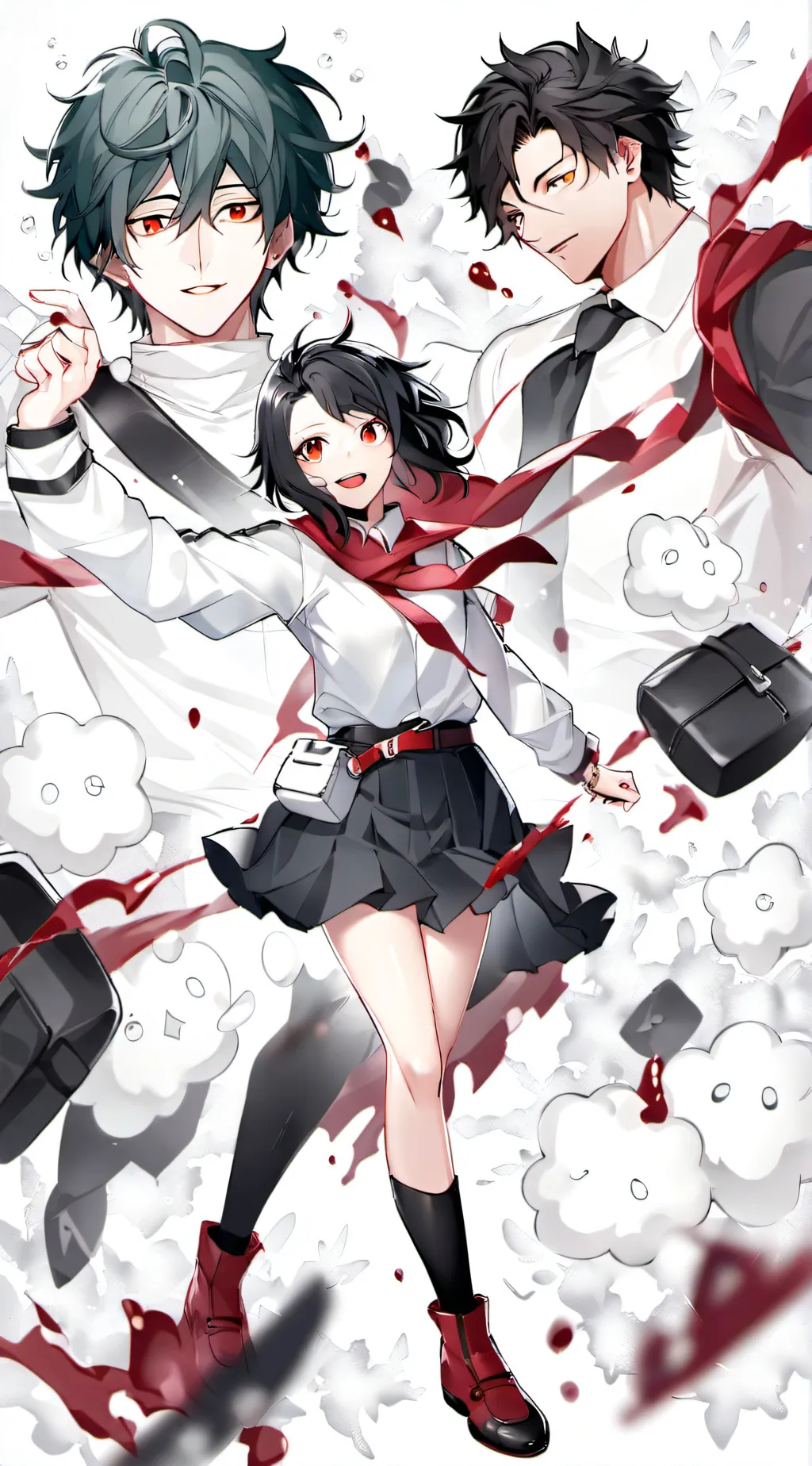 ai character: mha pick me girl background