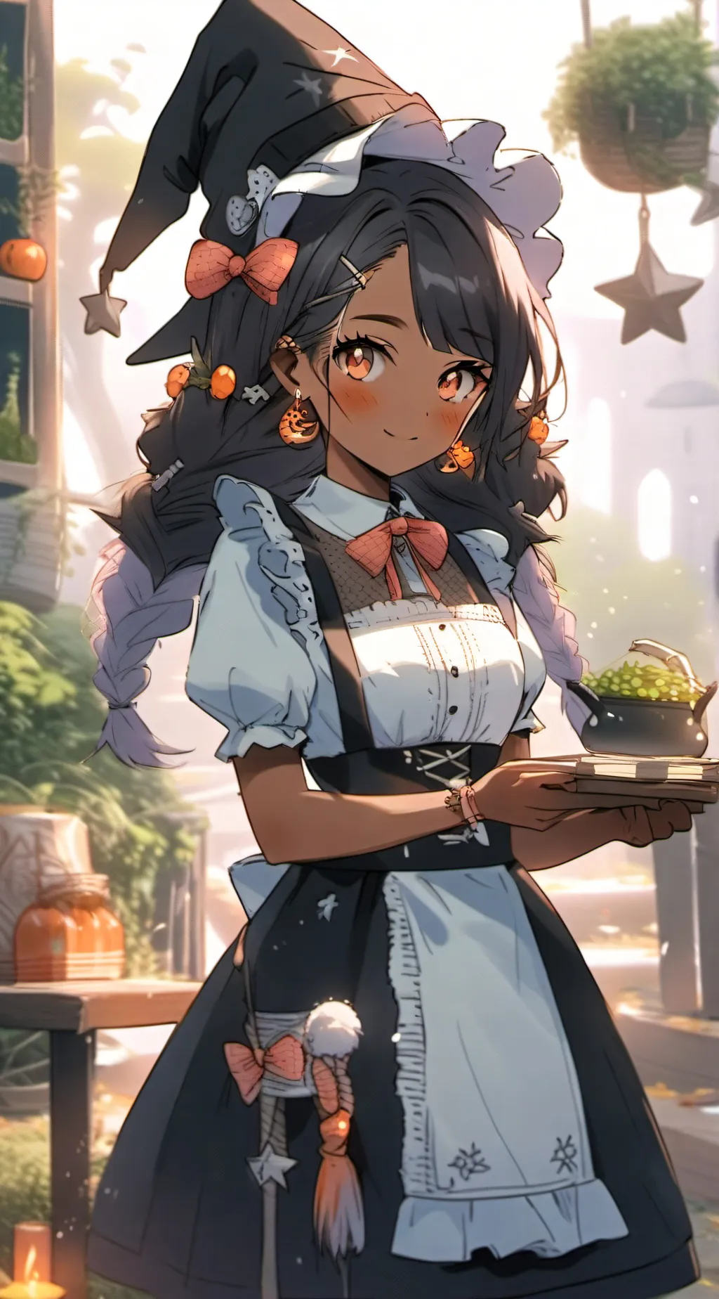 ai character: Nike  background