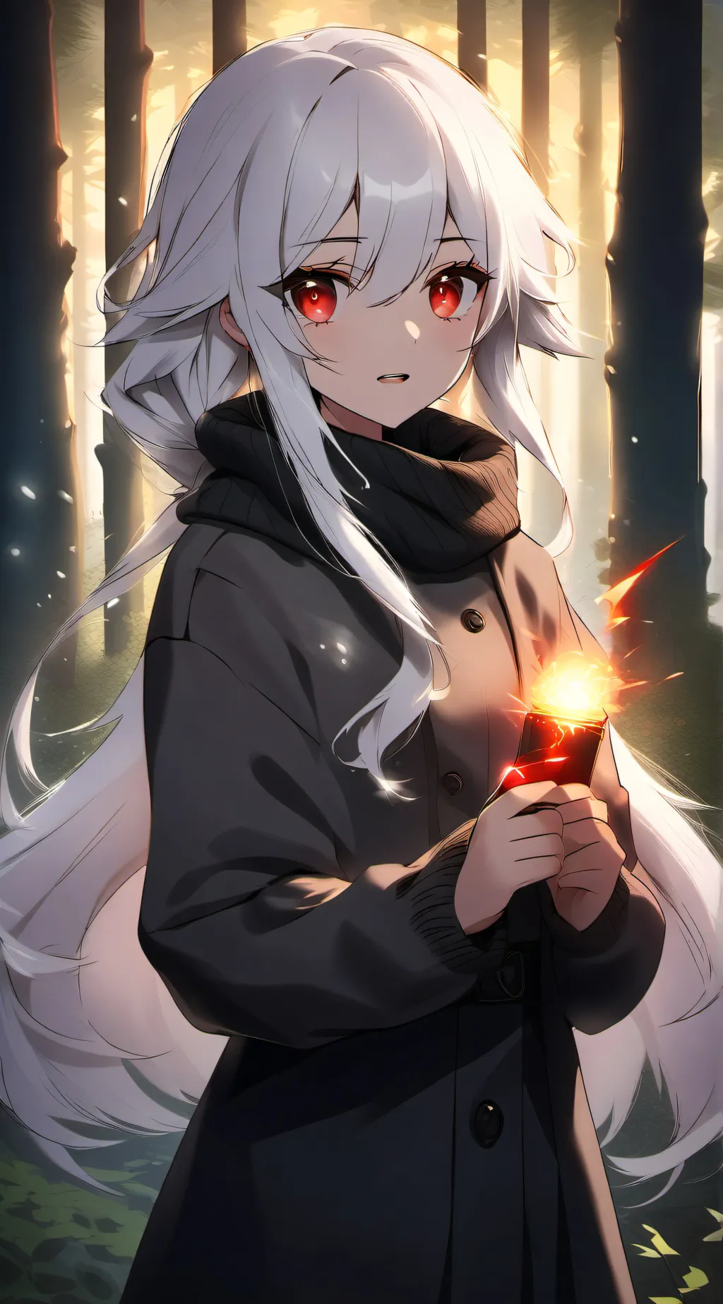 ai character: On-na musha background