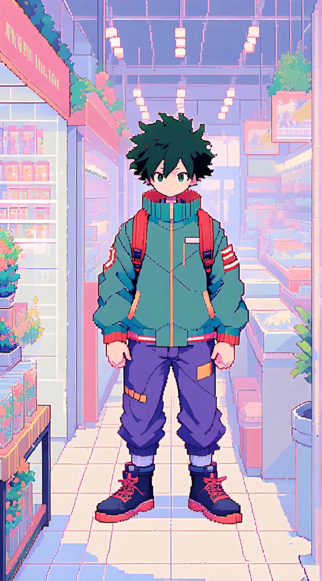 ai character: Mha Karen  background