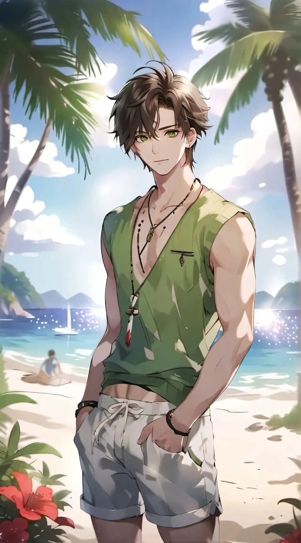 ai character: Brandon Marcano background