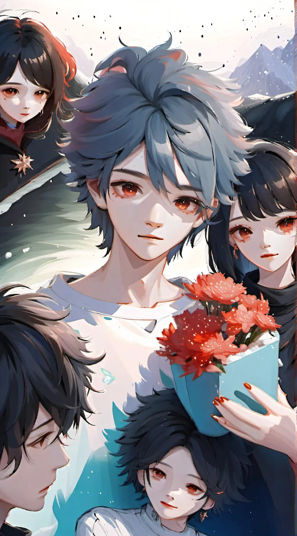 ai character: Your bf background