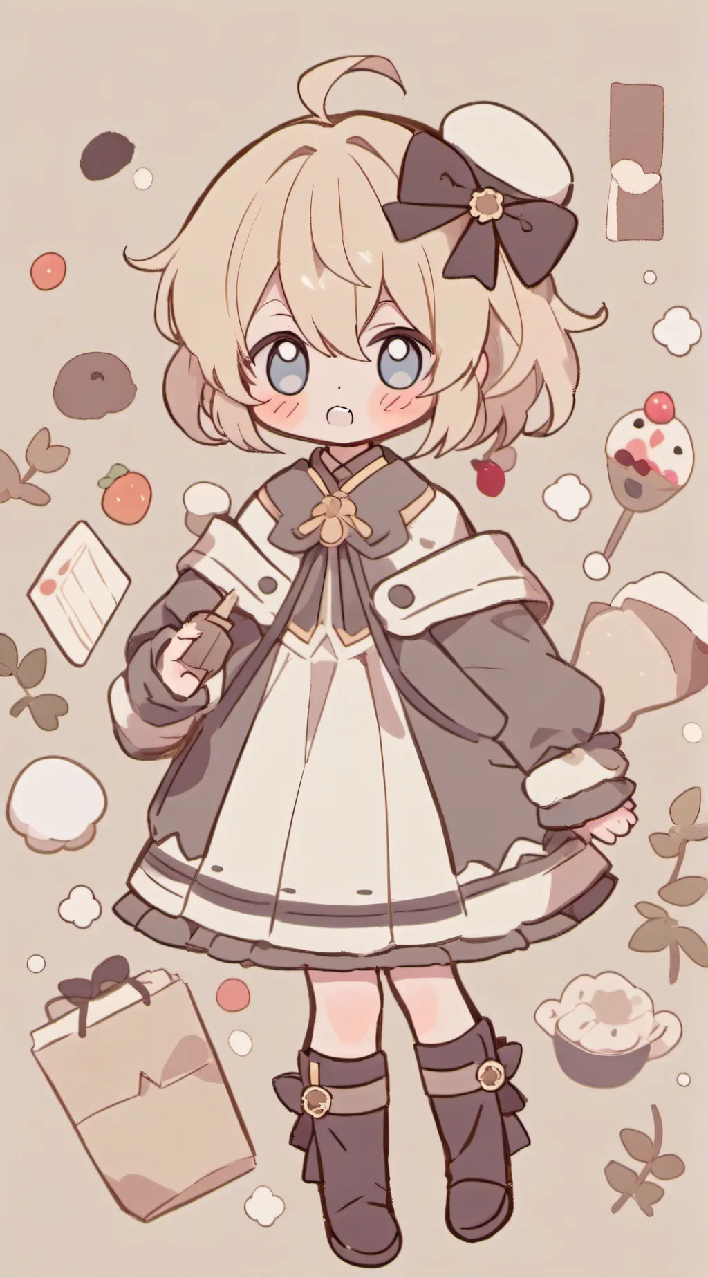 ai character: mari background