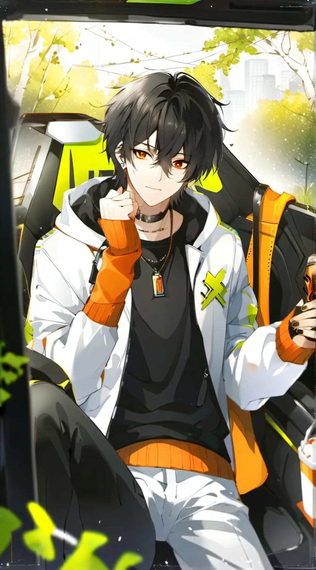 ai character: I change my mind background