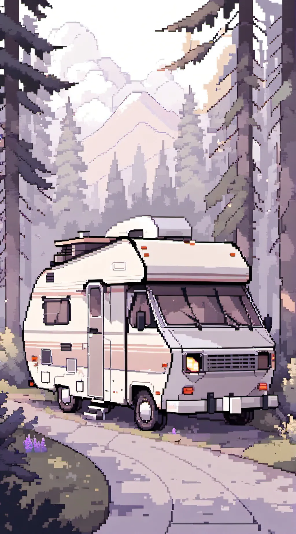 ai character: HH Road Trip!  background