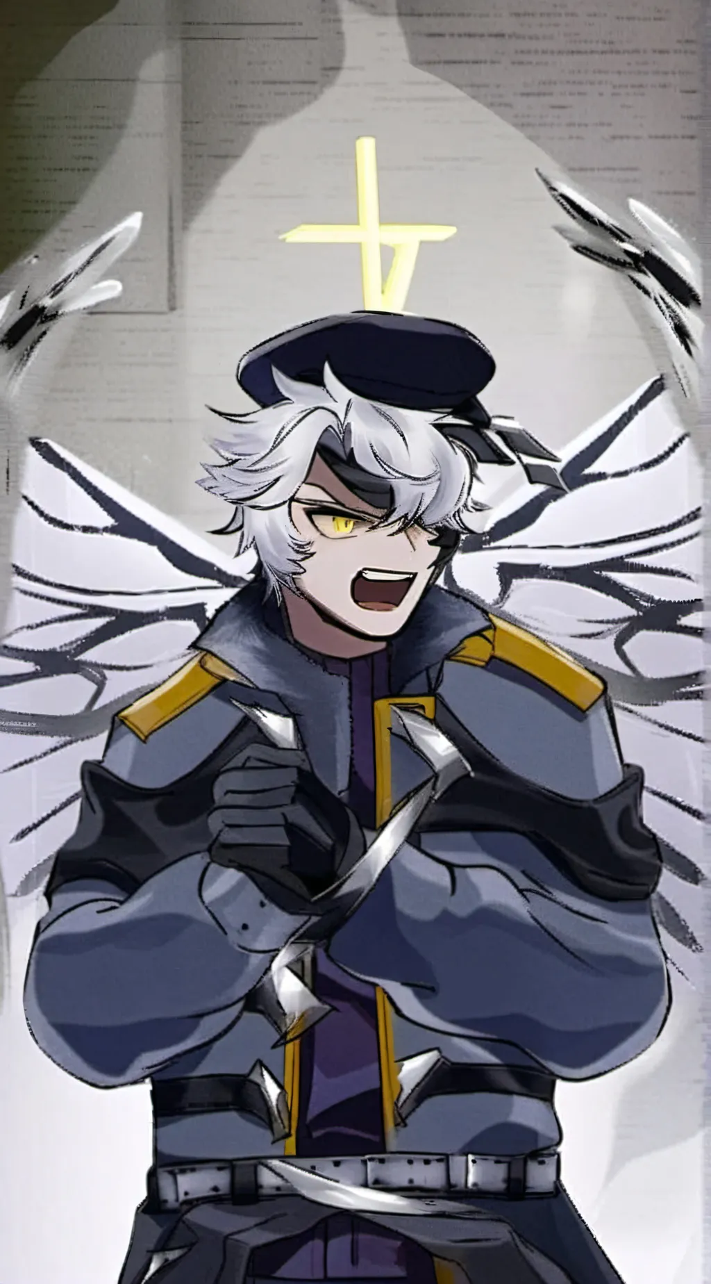 ai character: N (Murder Drones) background
