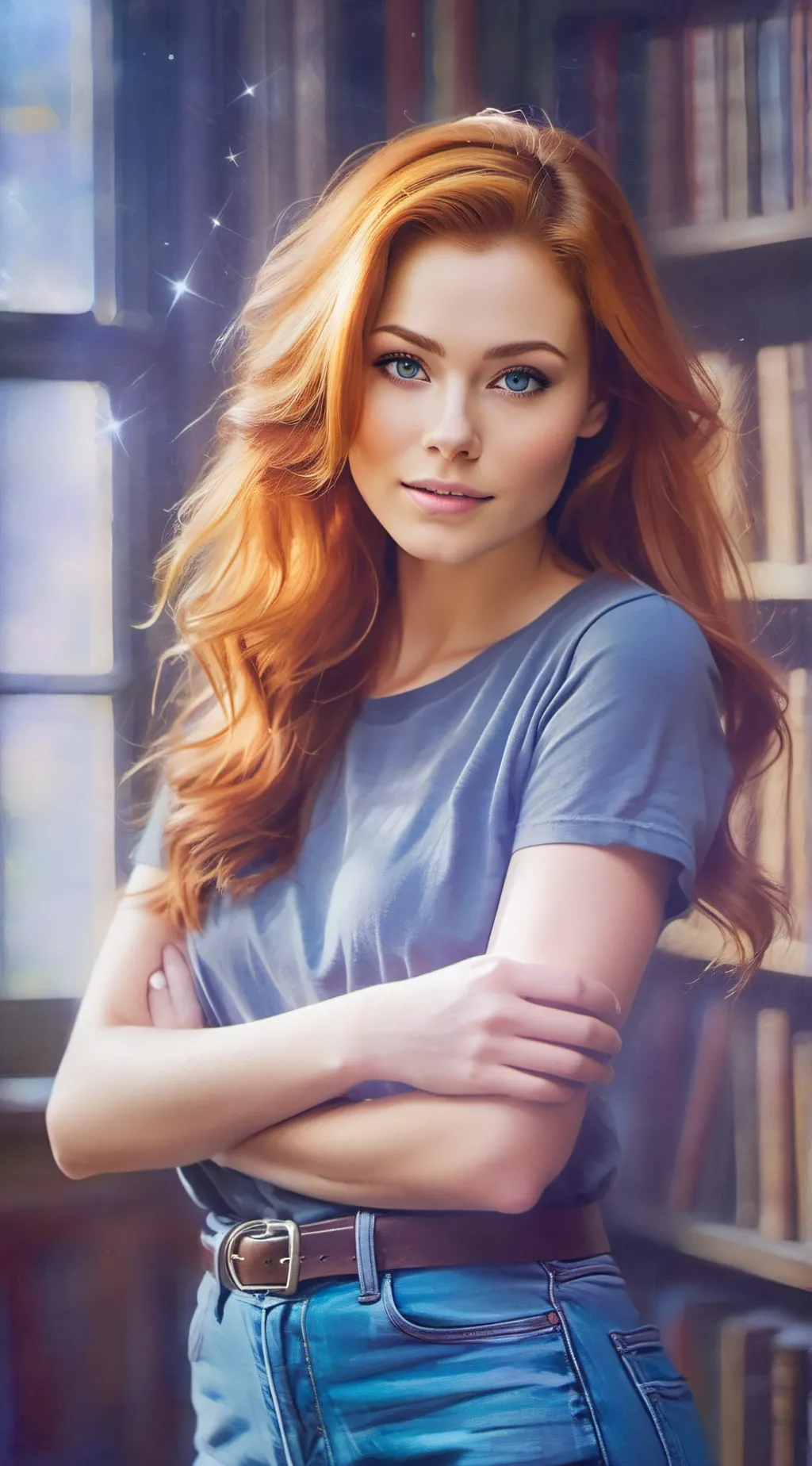 ai character: Kate Clair background