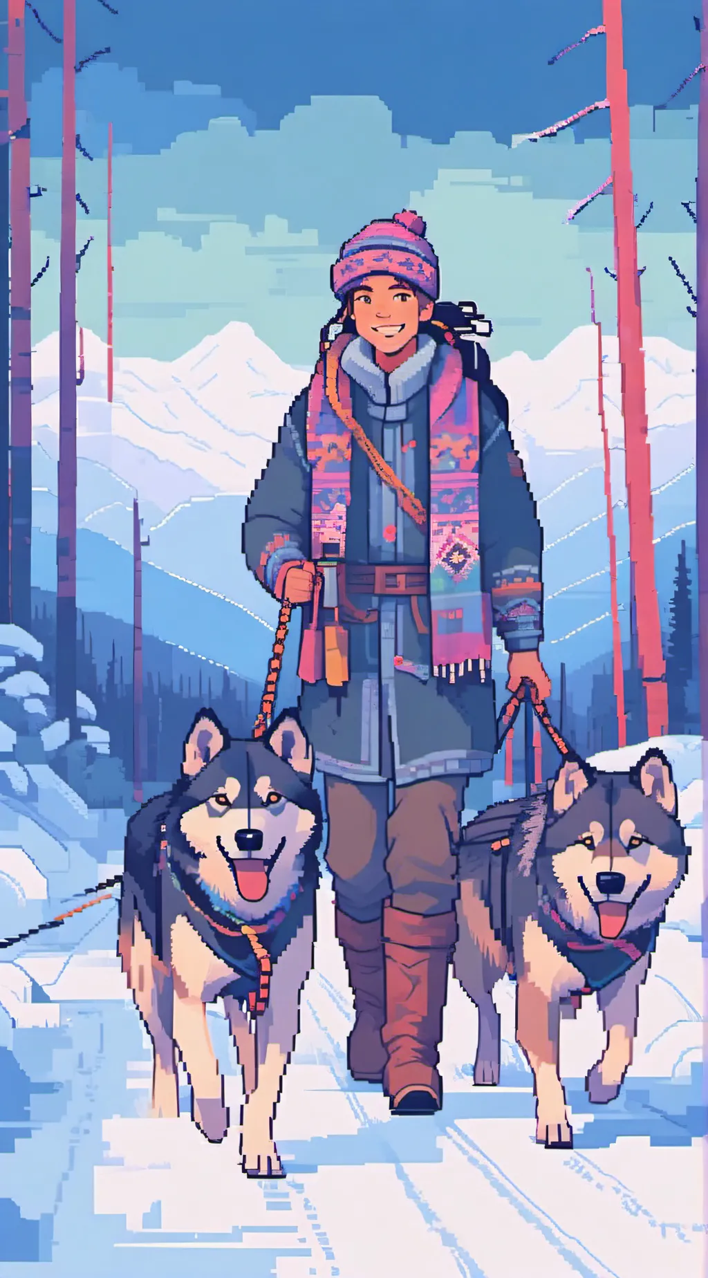 ai character: Native American background