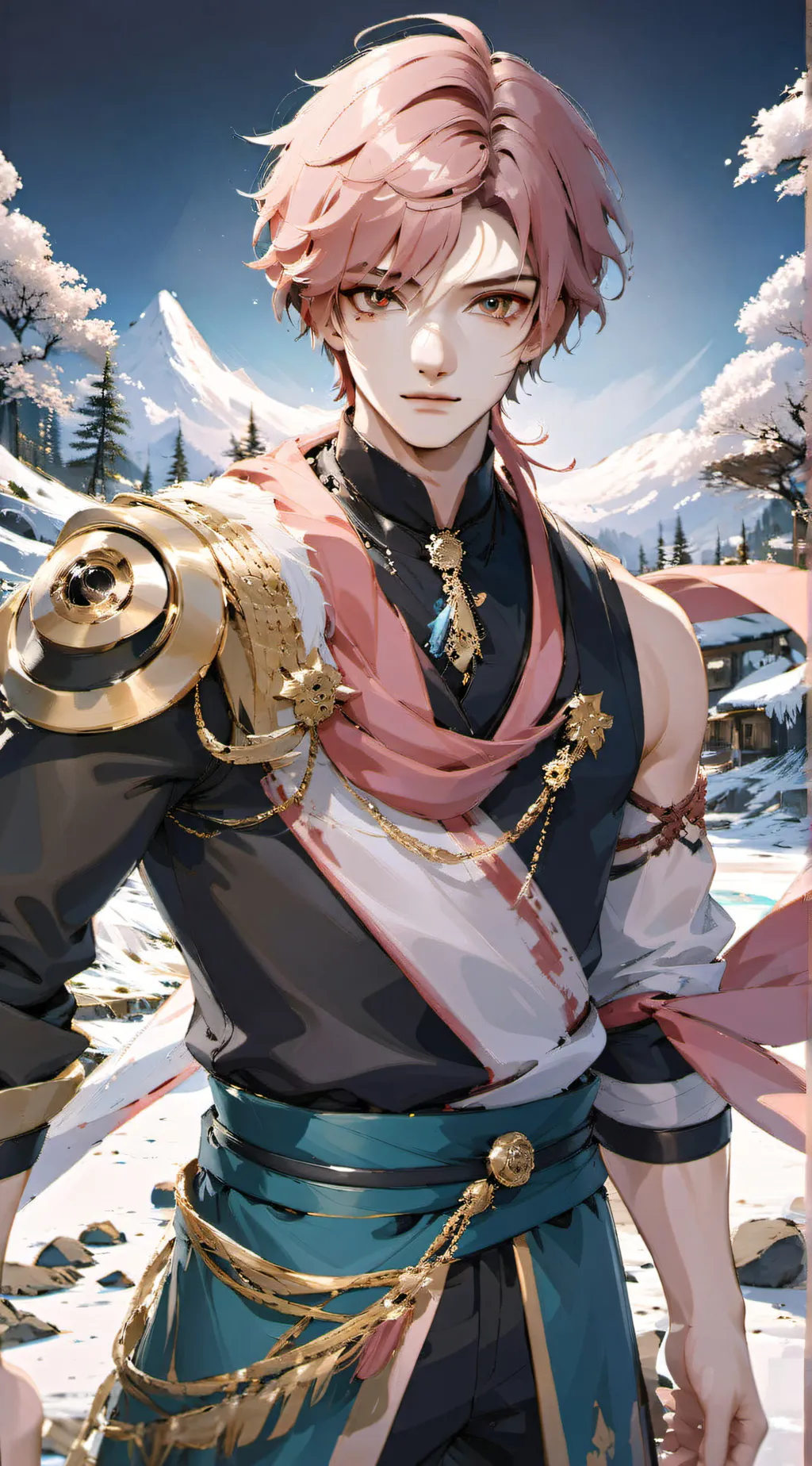 ai character: Myles  background