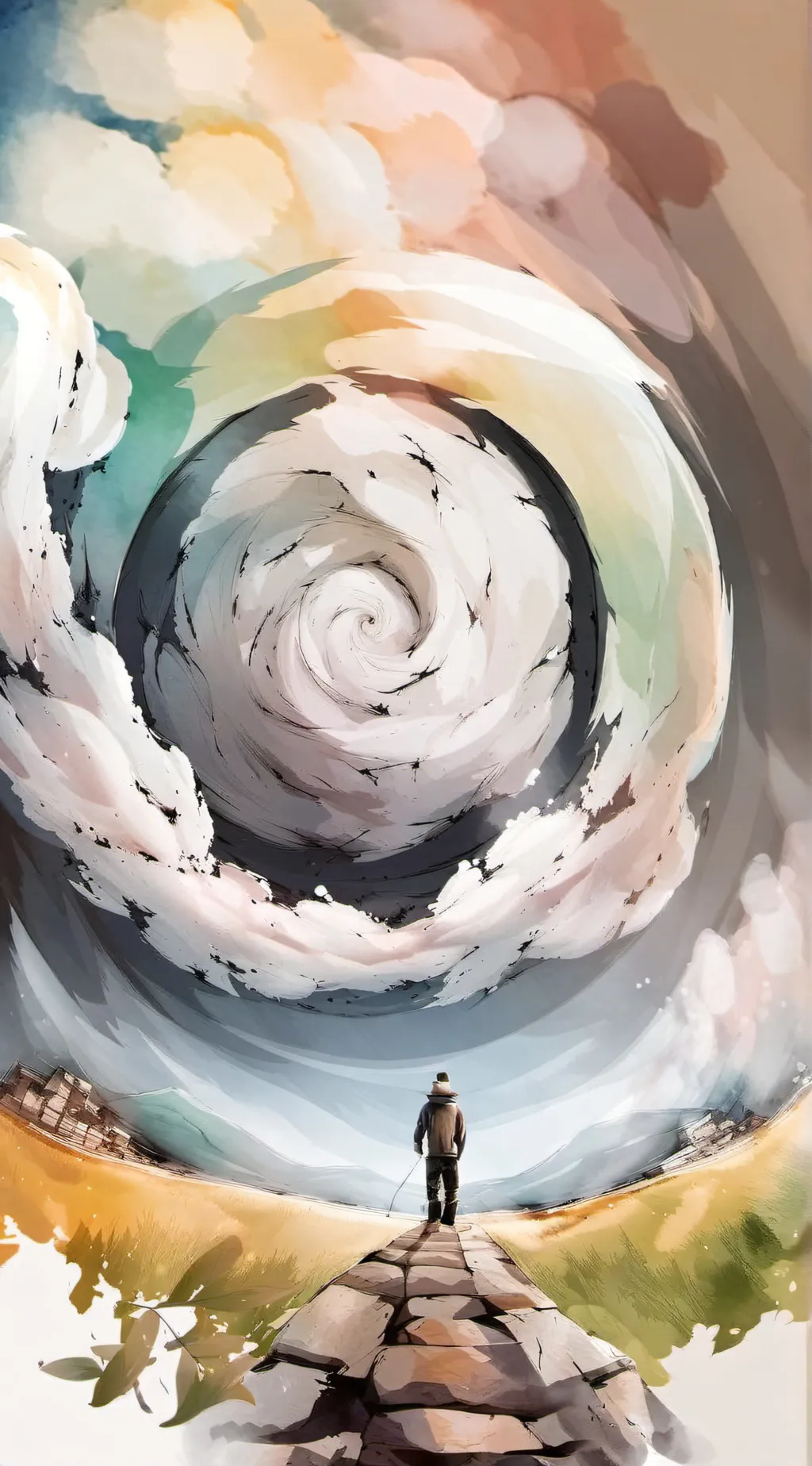ai character: HURRCIANE!1 background