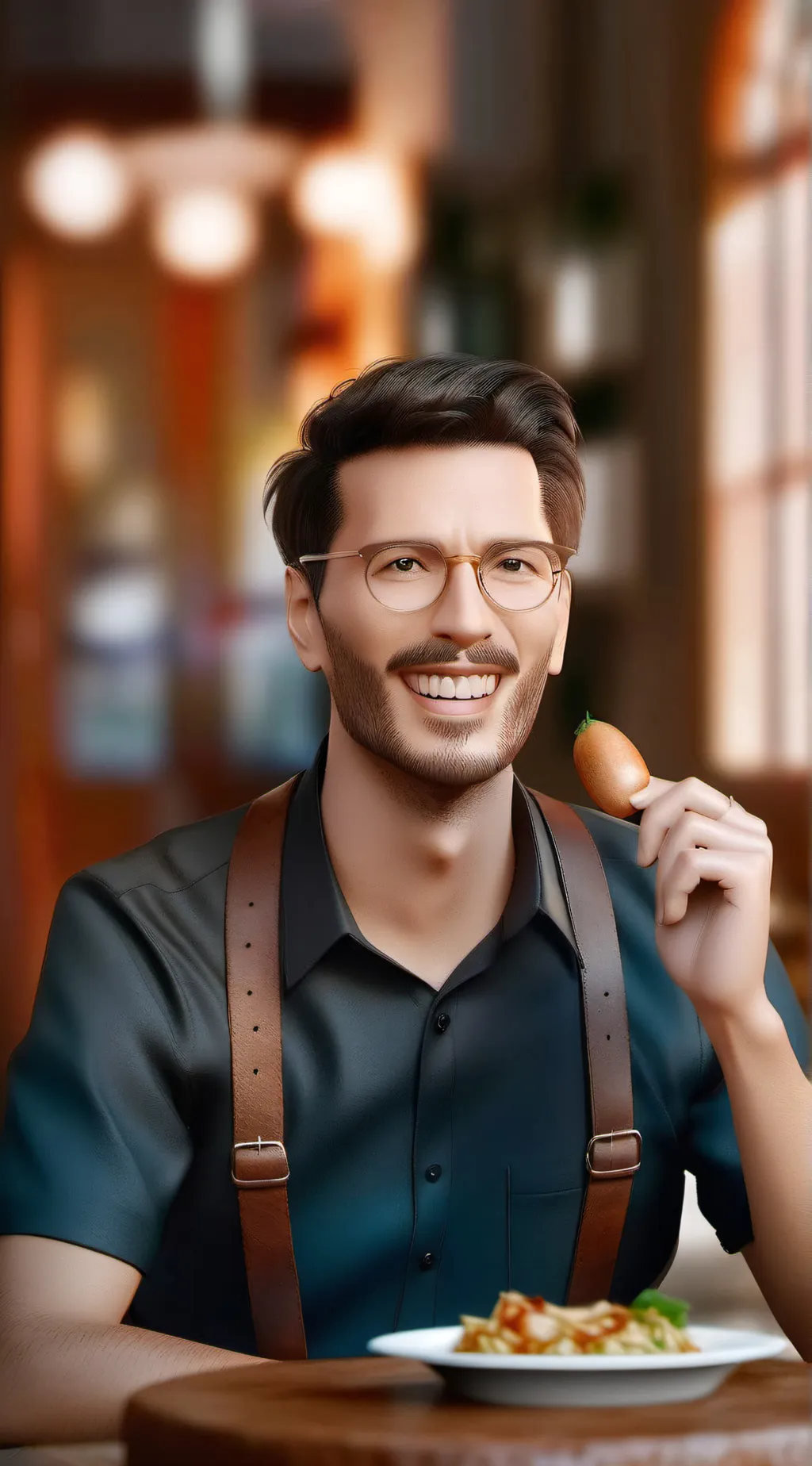 Talkie AI - Chat with Uber eats guy 