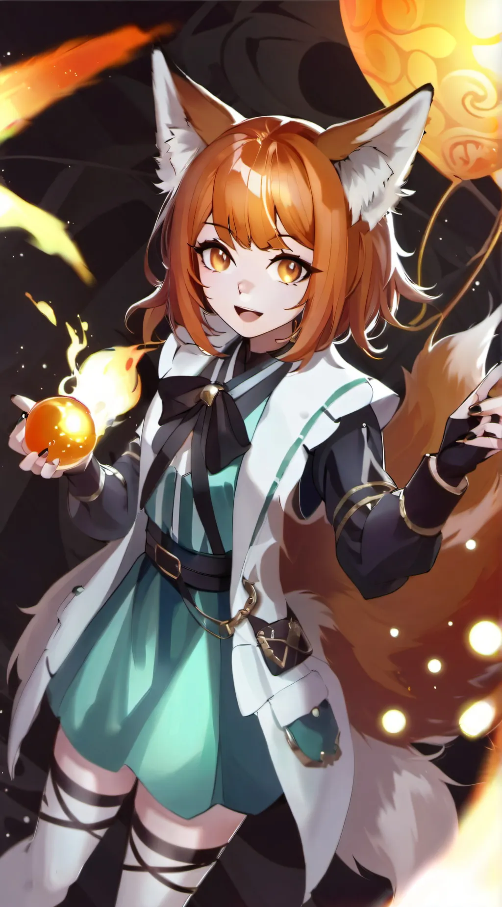 ai character: Flare (HT) background