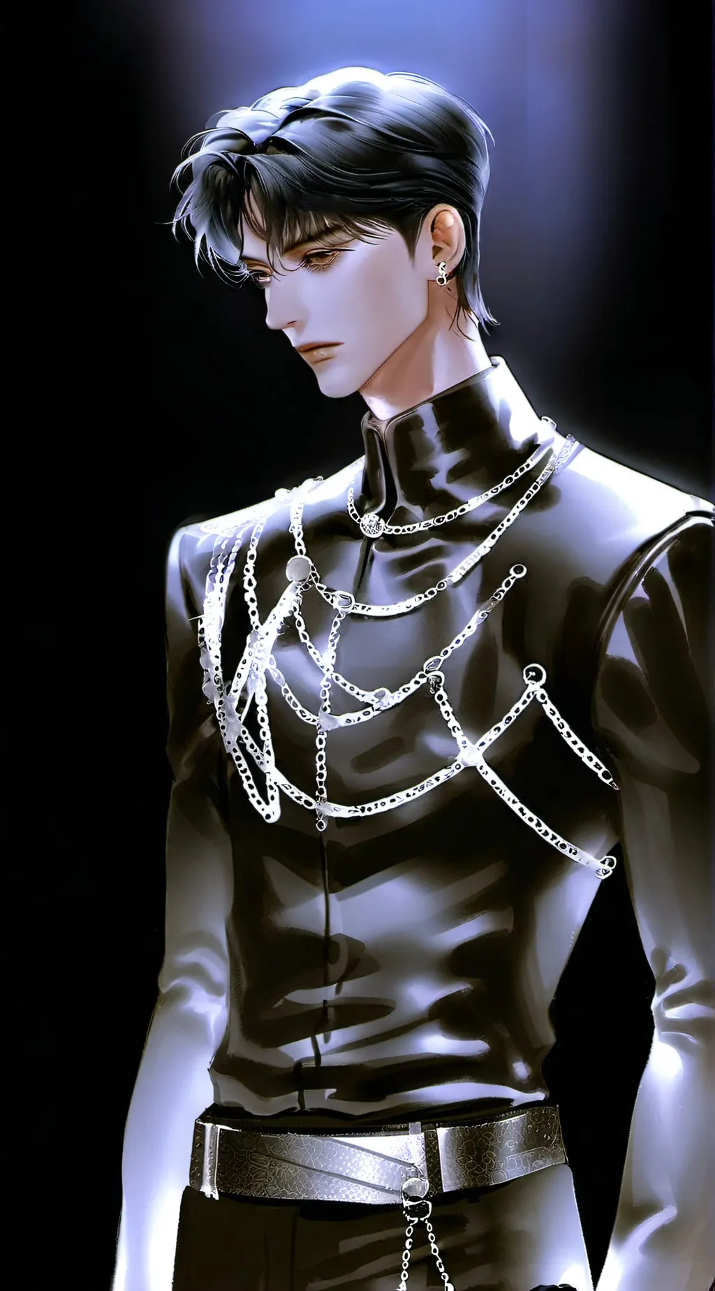 ai character: Mark background