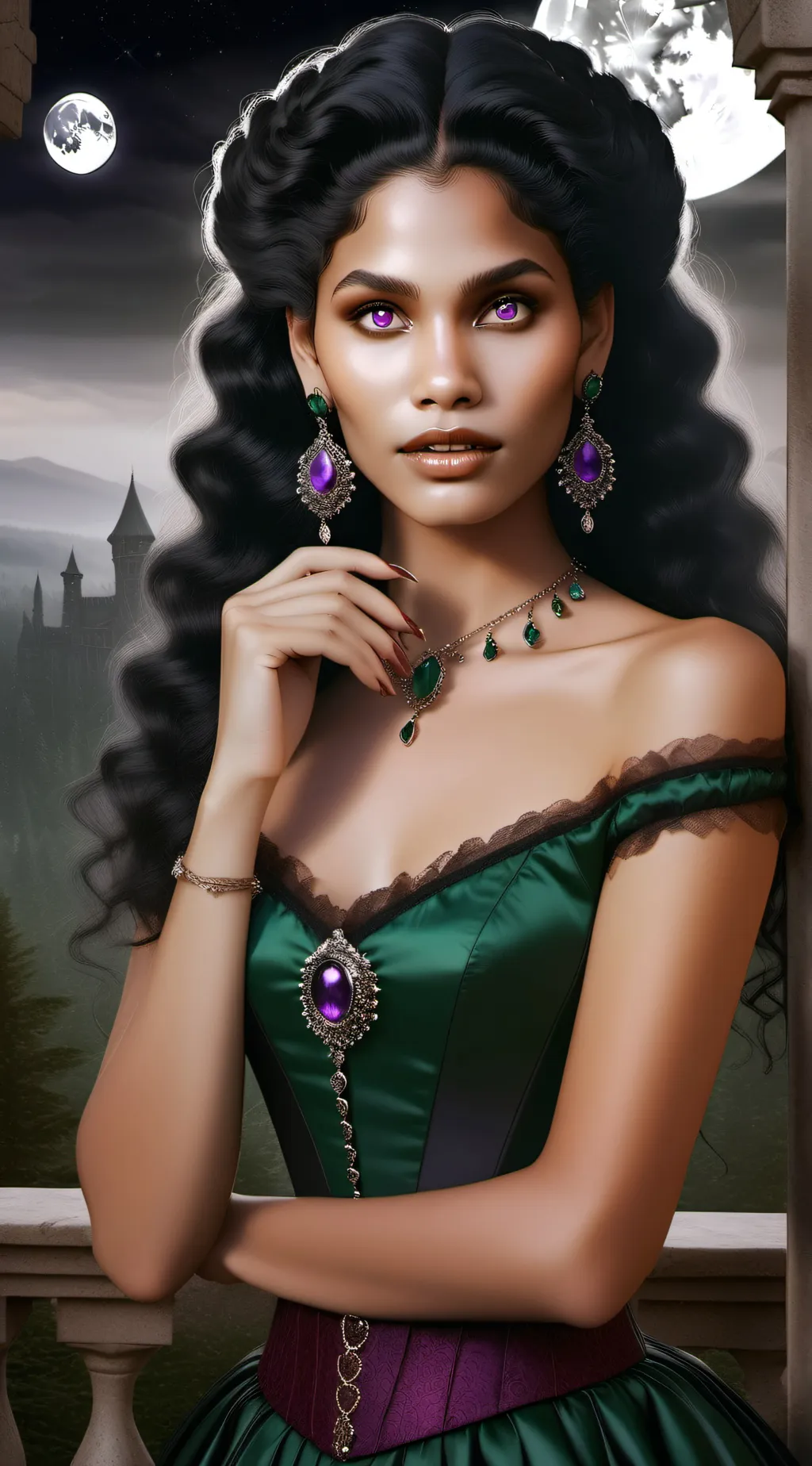 Talkie AI - Chat with Queen Jade (Vamp)