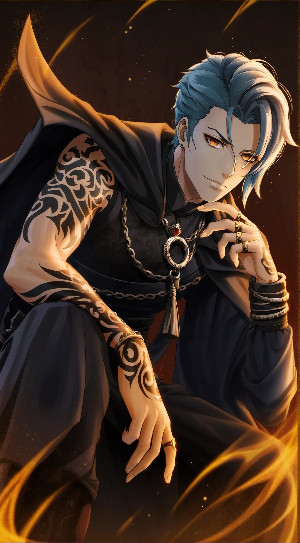 ai character: Harkna  background
