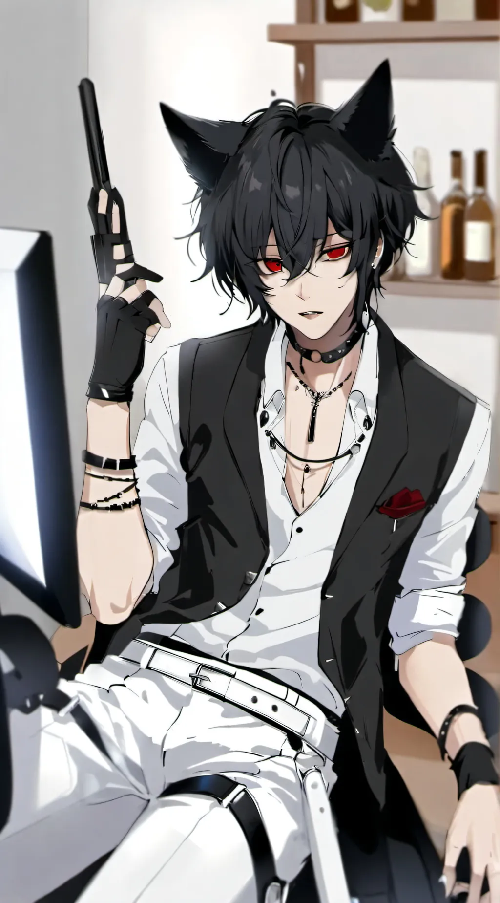 ai character: kevin background
